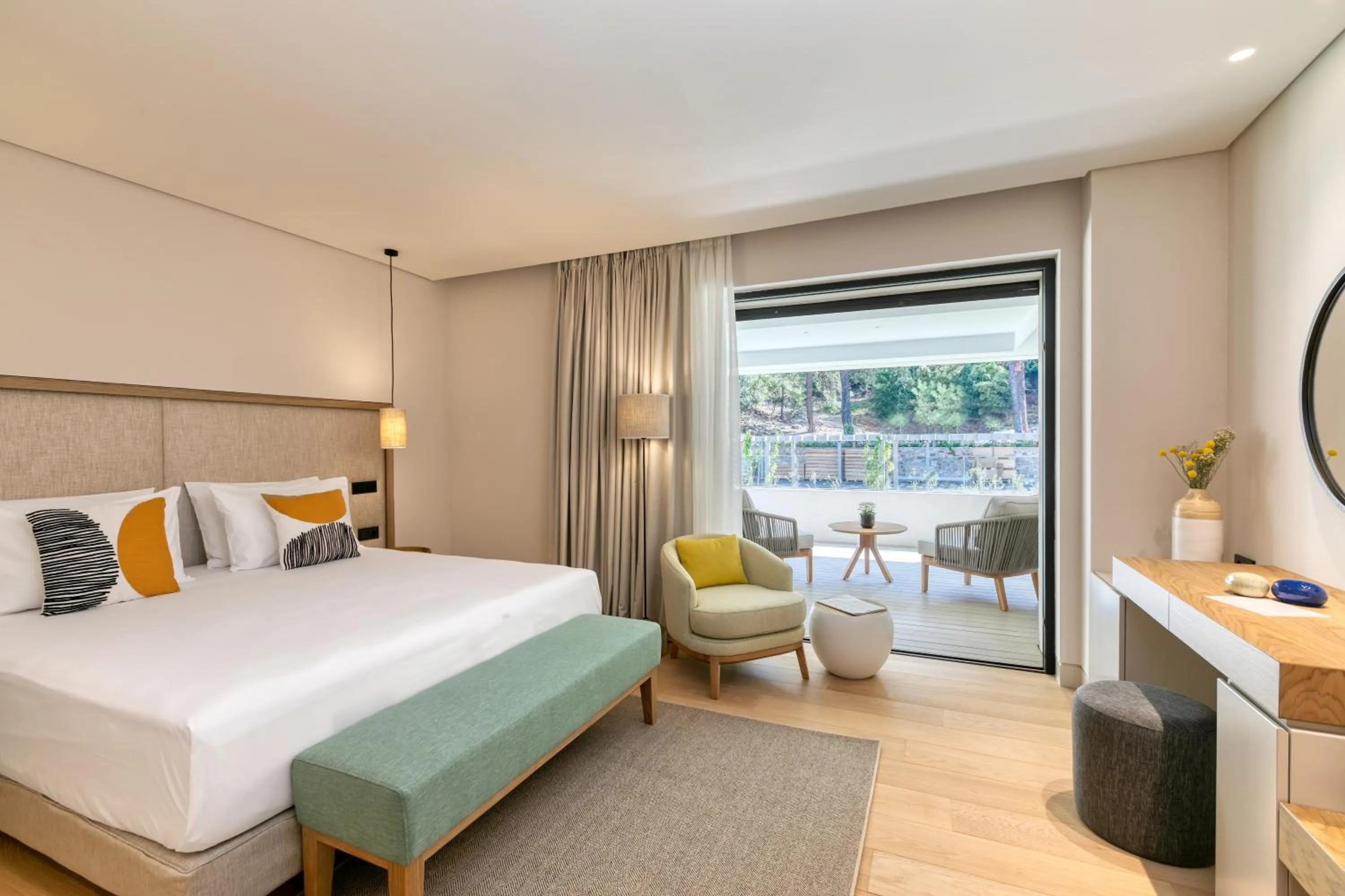 Photo of the whole room, Bed in Vathi Cove Luxury Resort & Spa - Adults Friendly 14 plus