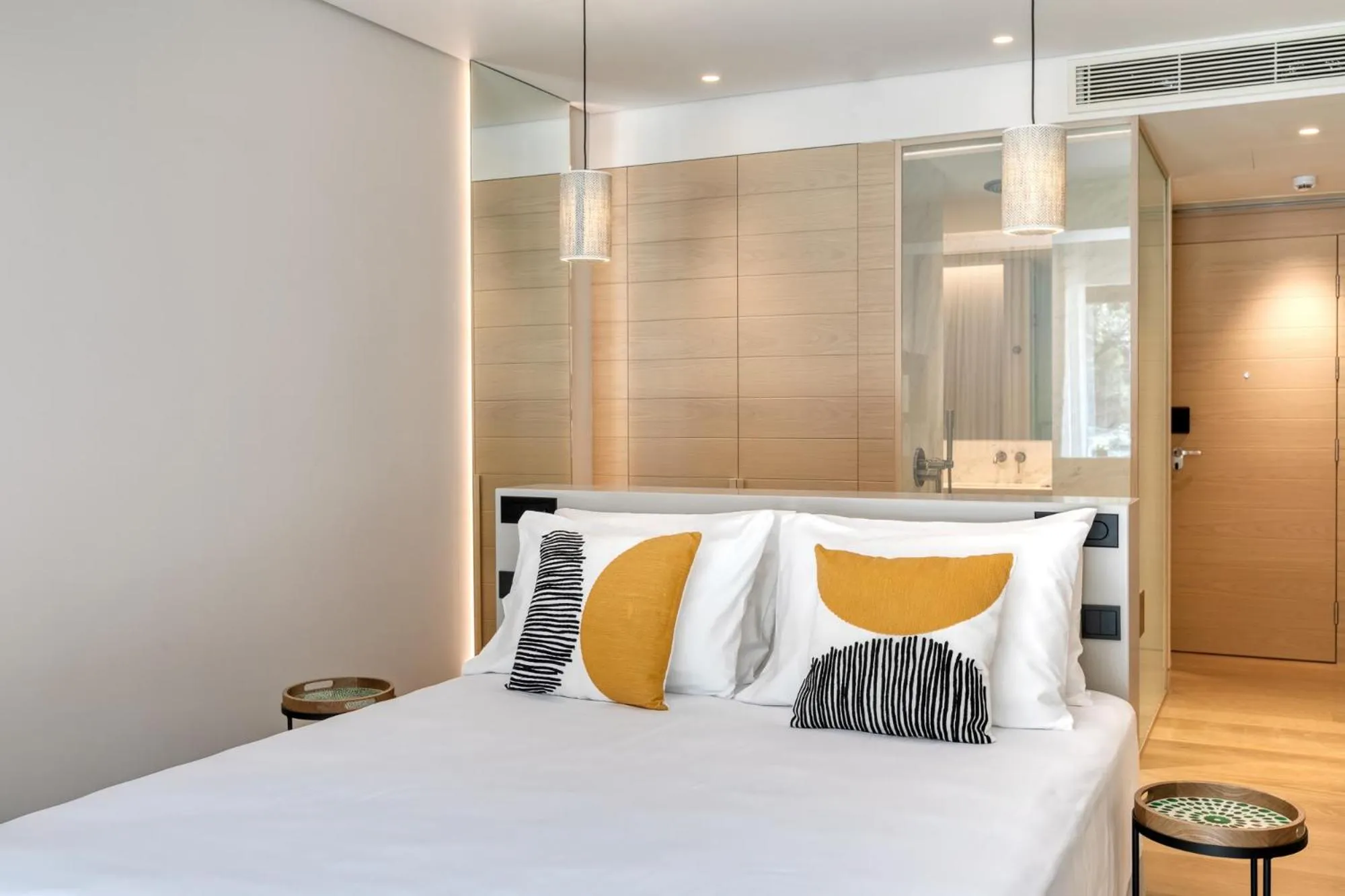 Bed in Vathi Cove Luxury Resort & Spa - Adults Friendly 14 plus