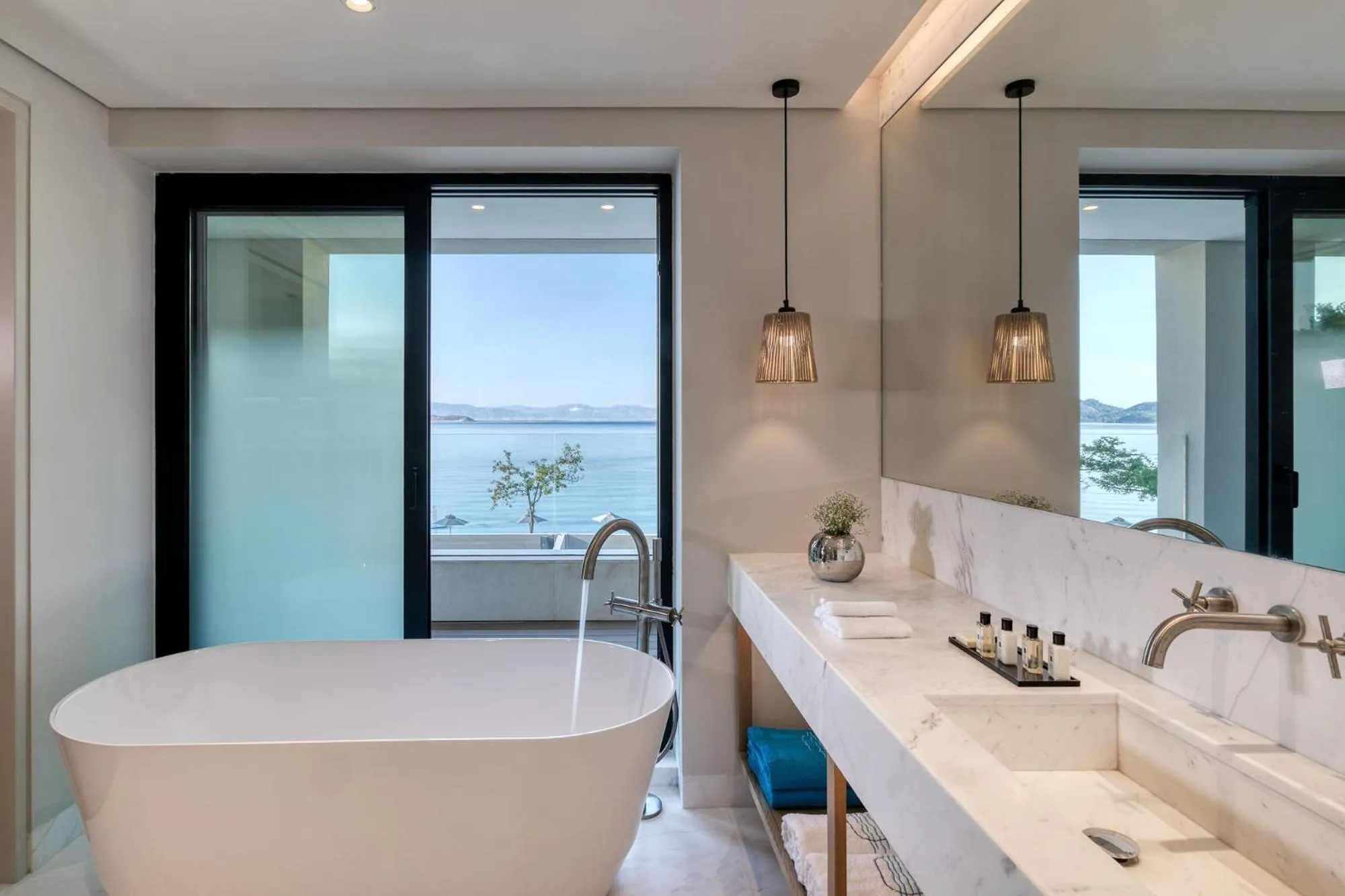 Bathroom in Vathi Cove Luxury Resort & Spa - Adults Friendly 14 plus