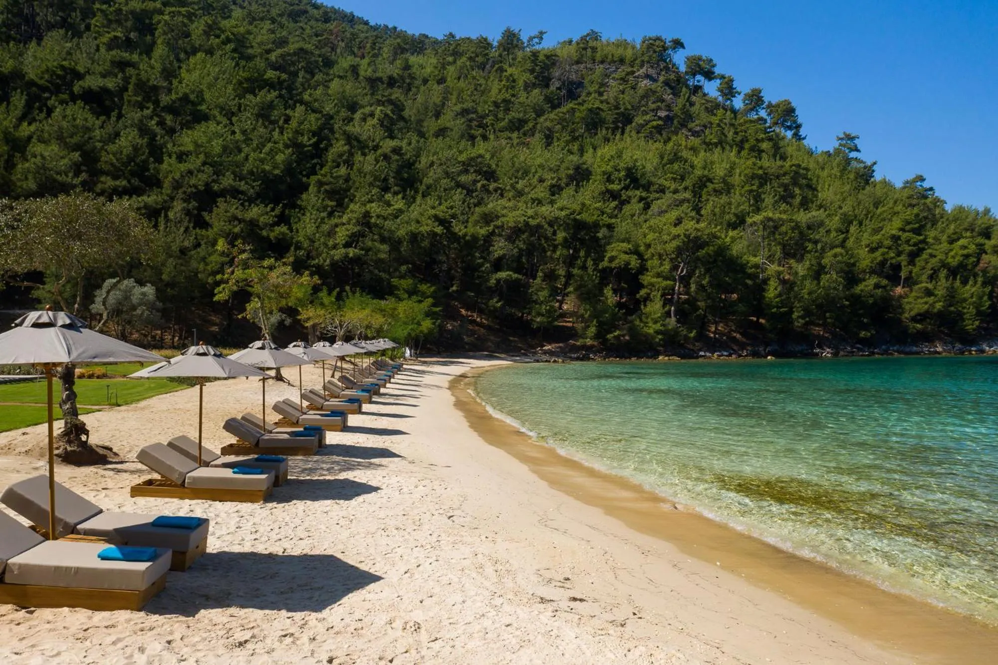 Beach in Vathi Cove Luxury Resort & Spa - Adults Friendly 14 plus