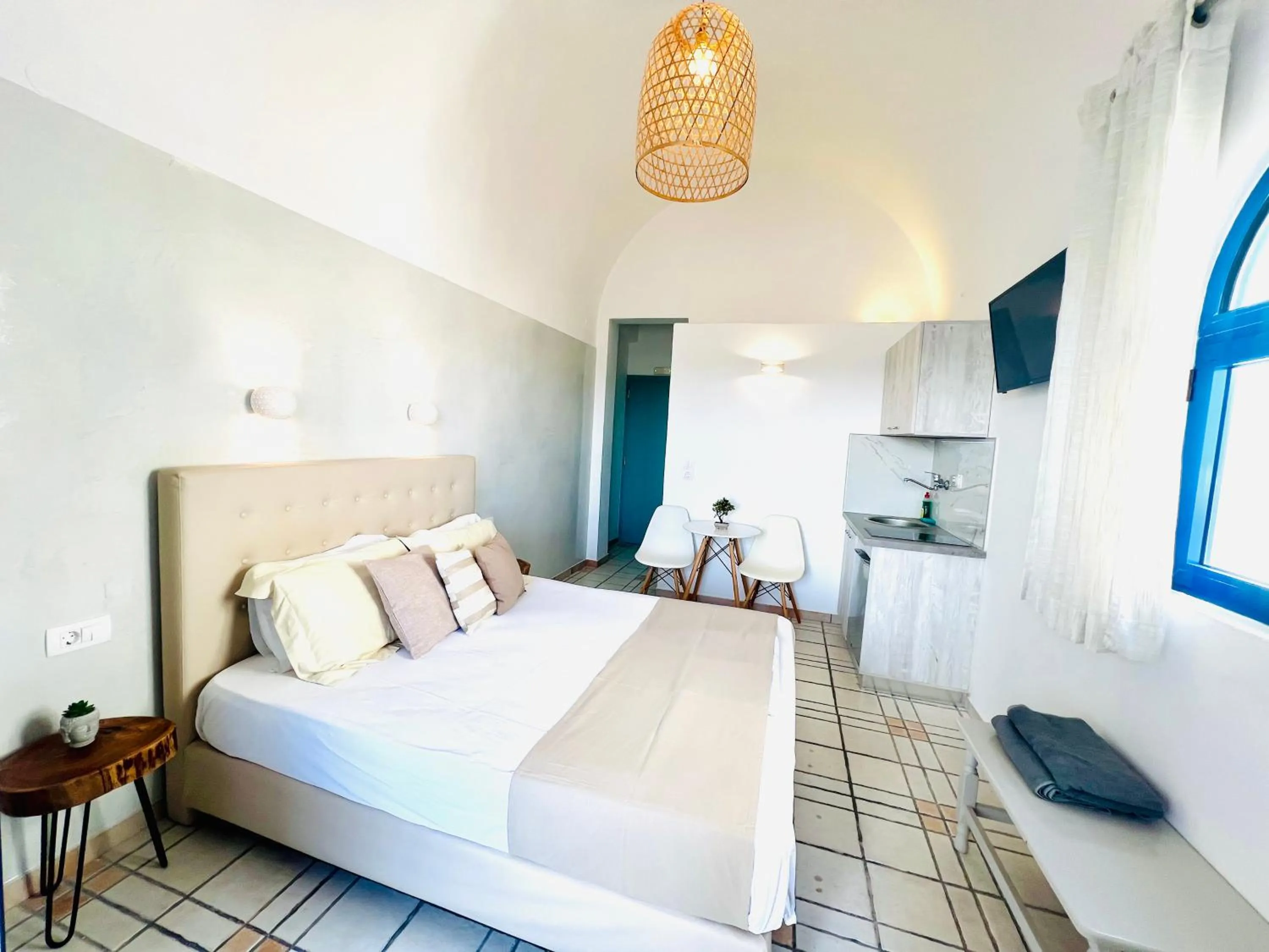 Bed in Arapiou Apartments