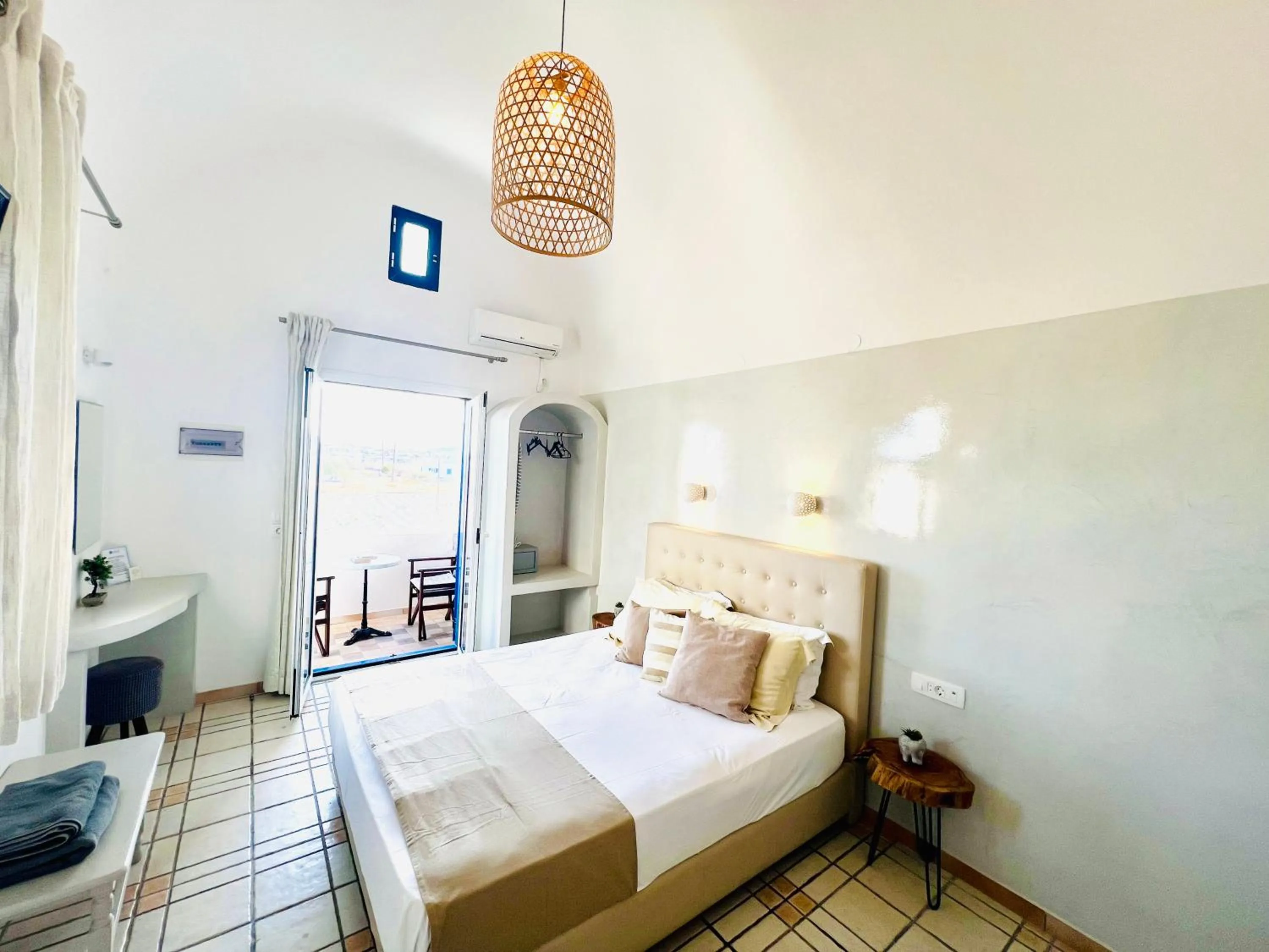 Bed in Arapiou Apartments