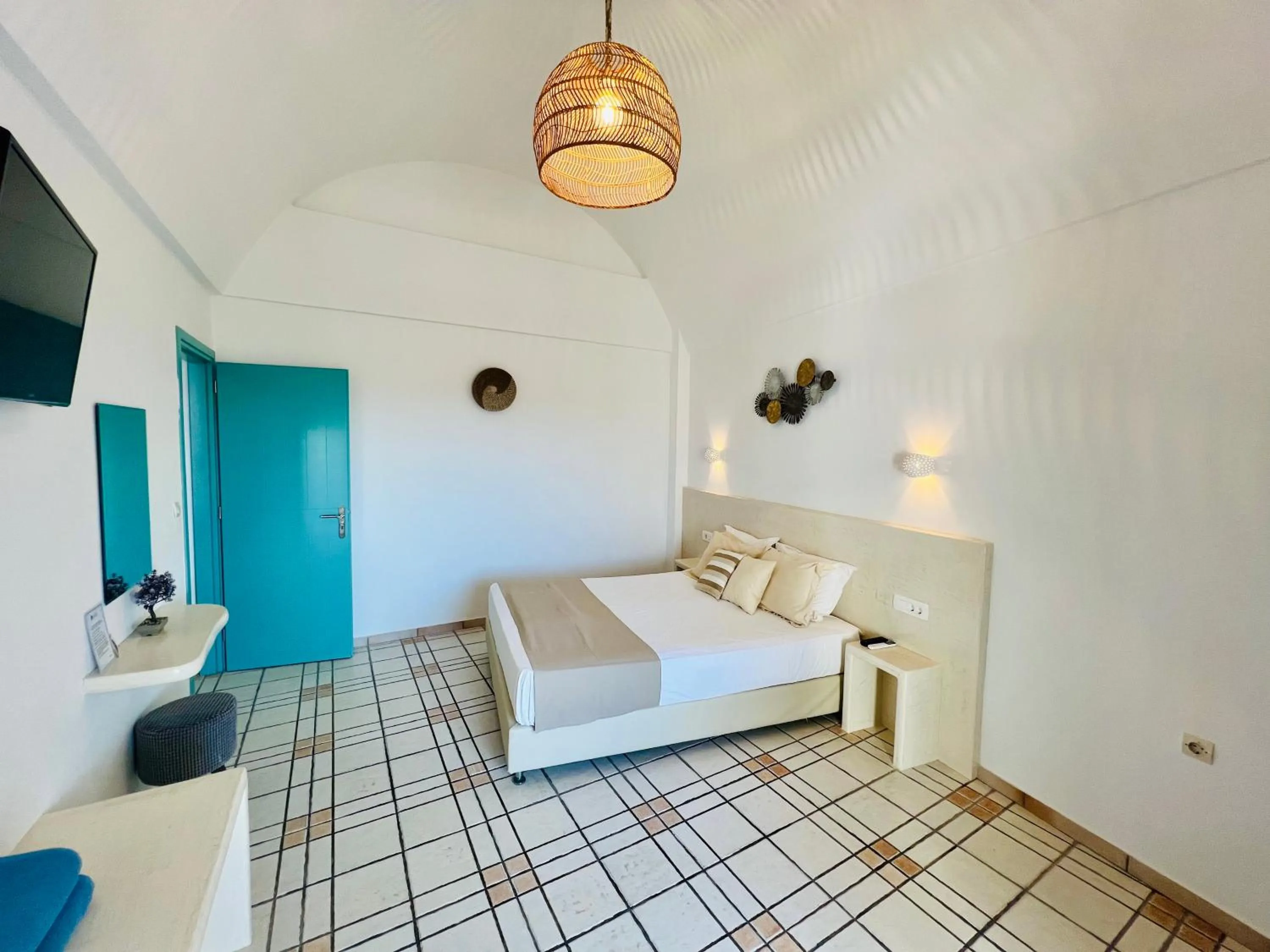 Bed in Arapiou Apartments