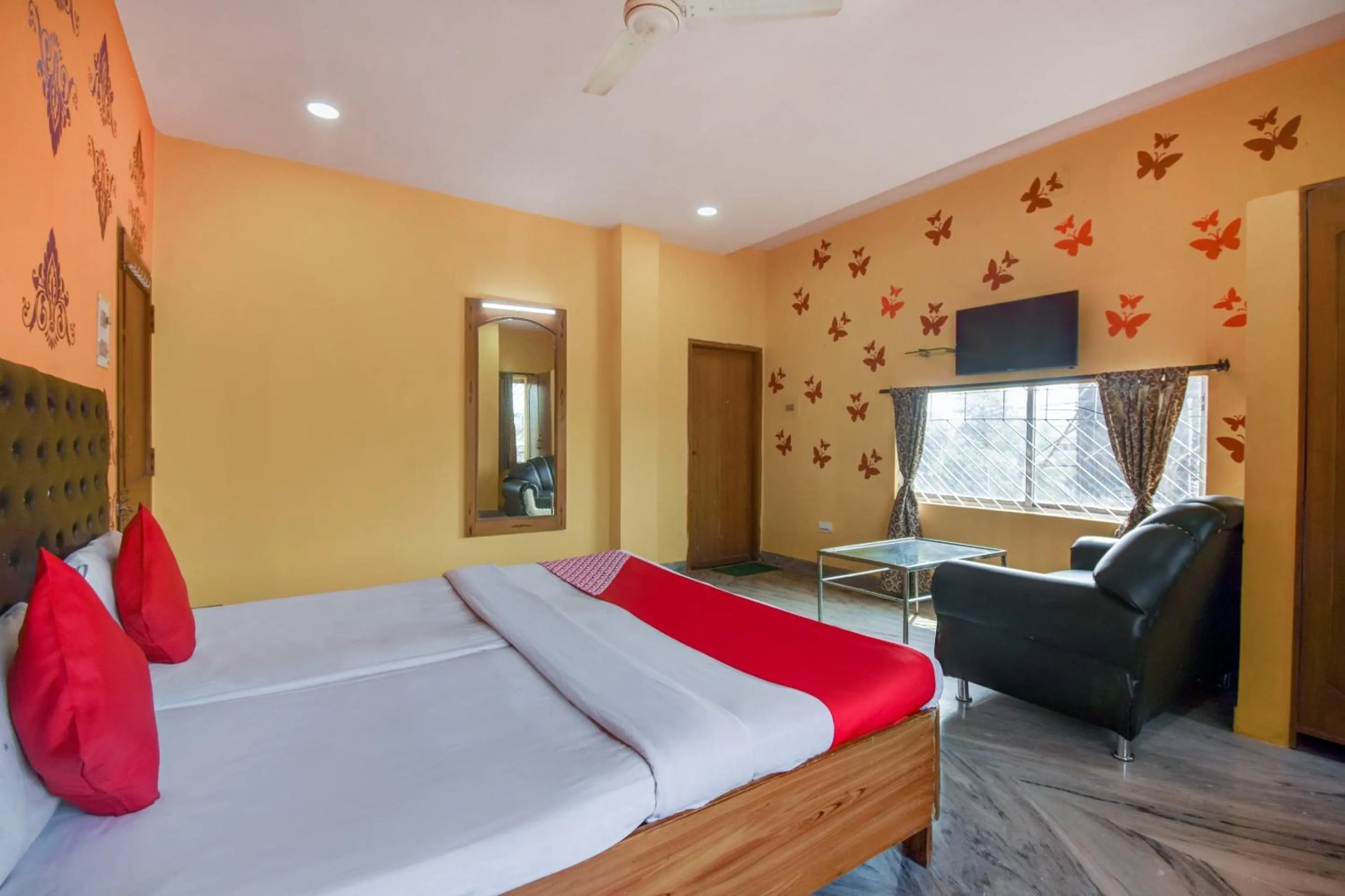 Bedroom, Bed in Super Hotel O Priyal Amrit Sagar