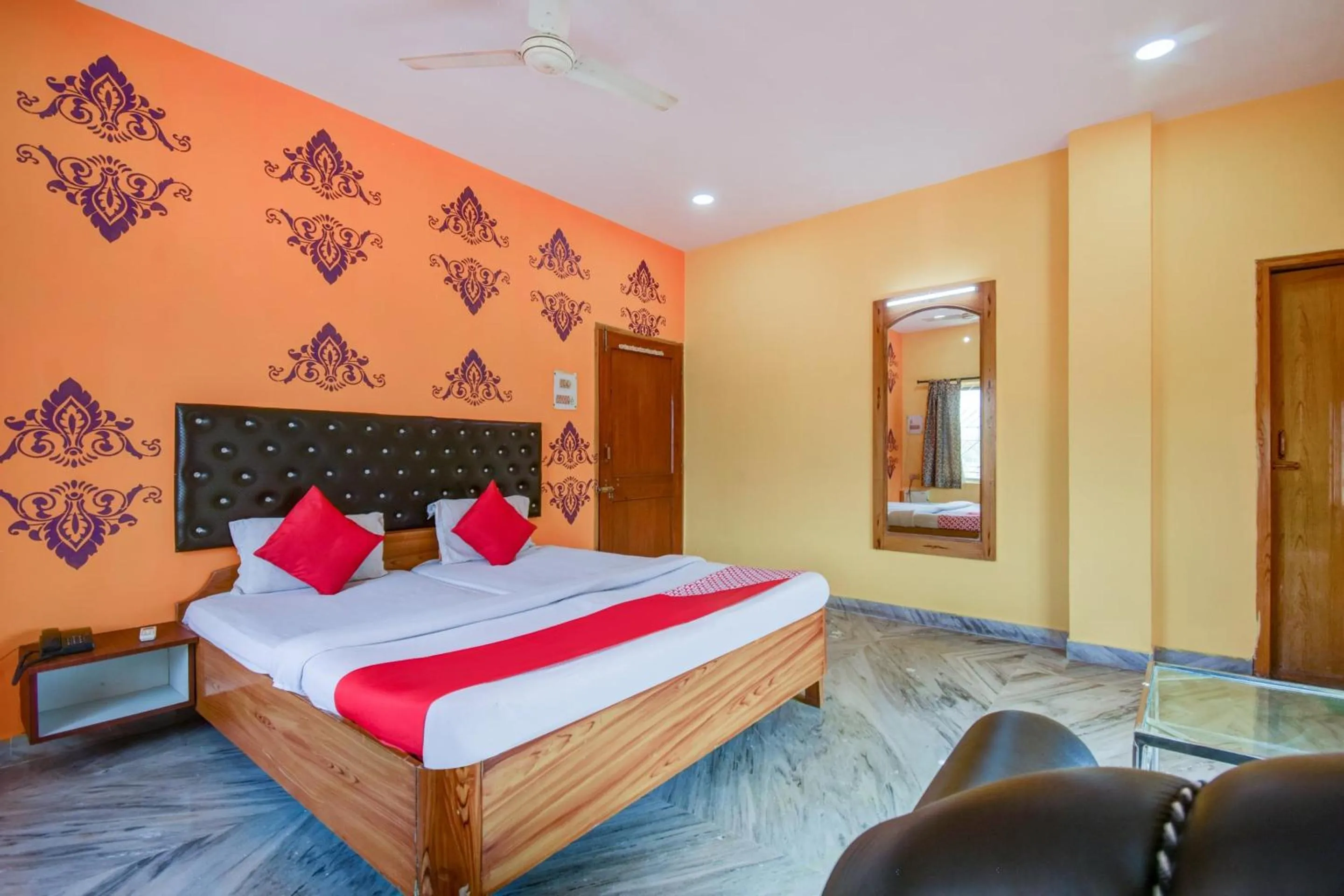 Bedroom, Bed in Super Hotel O Priyal Amrit Sagar