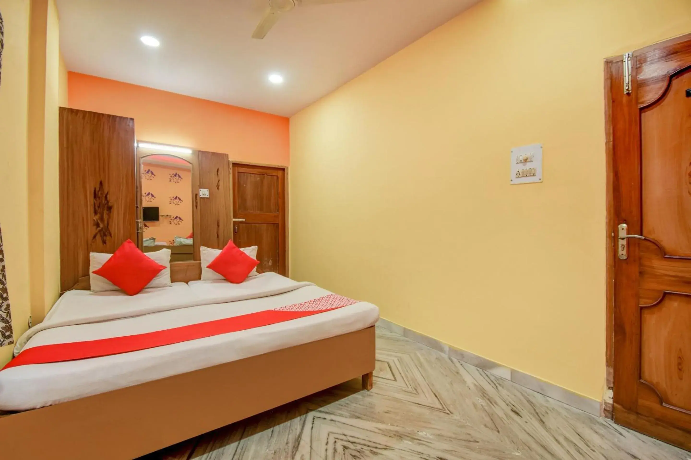 Bedroom, Bed in Super Hotel O Priyal Amrit Sagar Bedroom, Bed in Super Hotel O Priyal Amrit Sagar