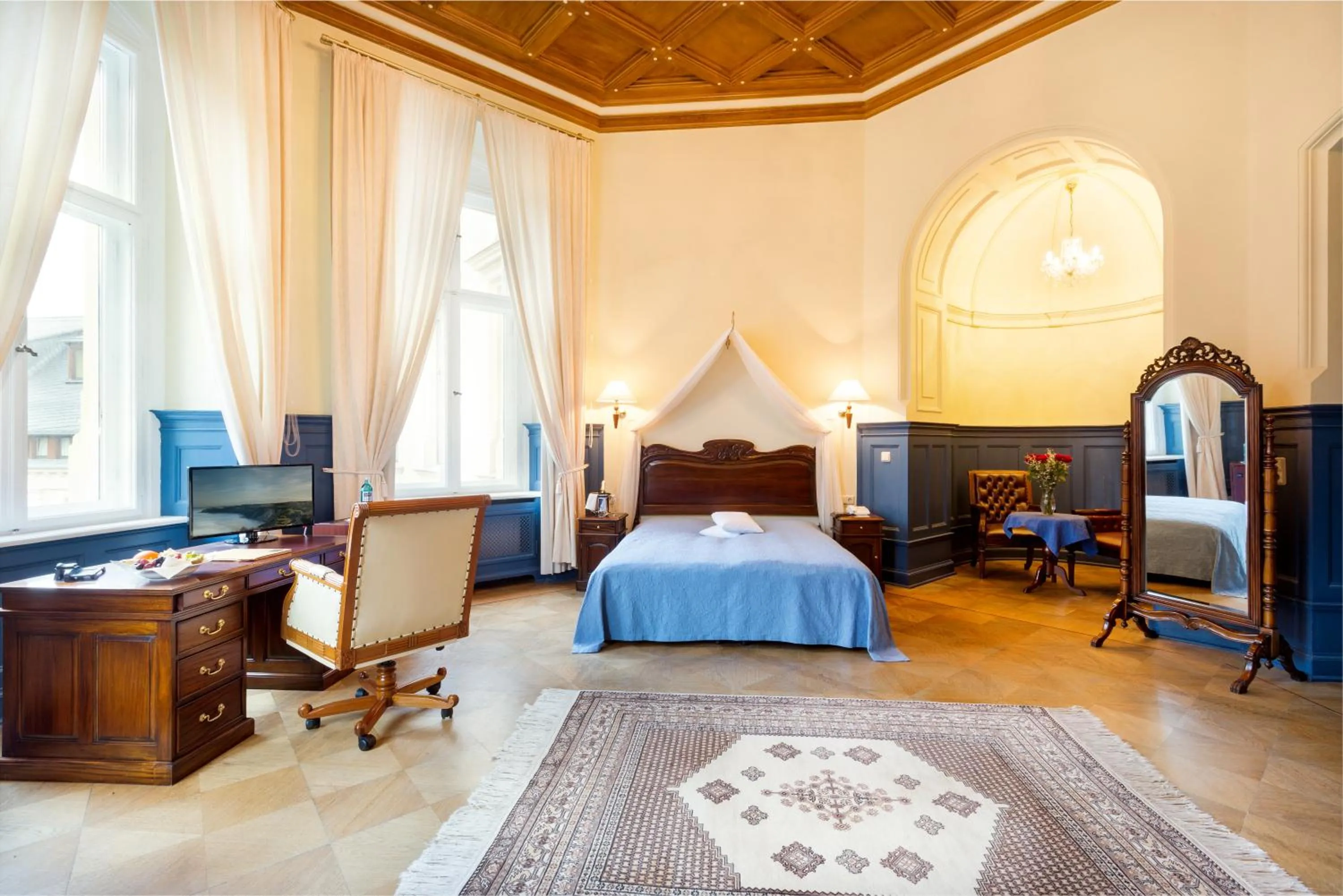 Photo of the whole room, Bed in Schlosshotel Ralswiek