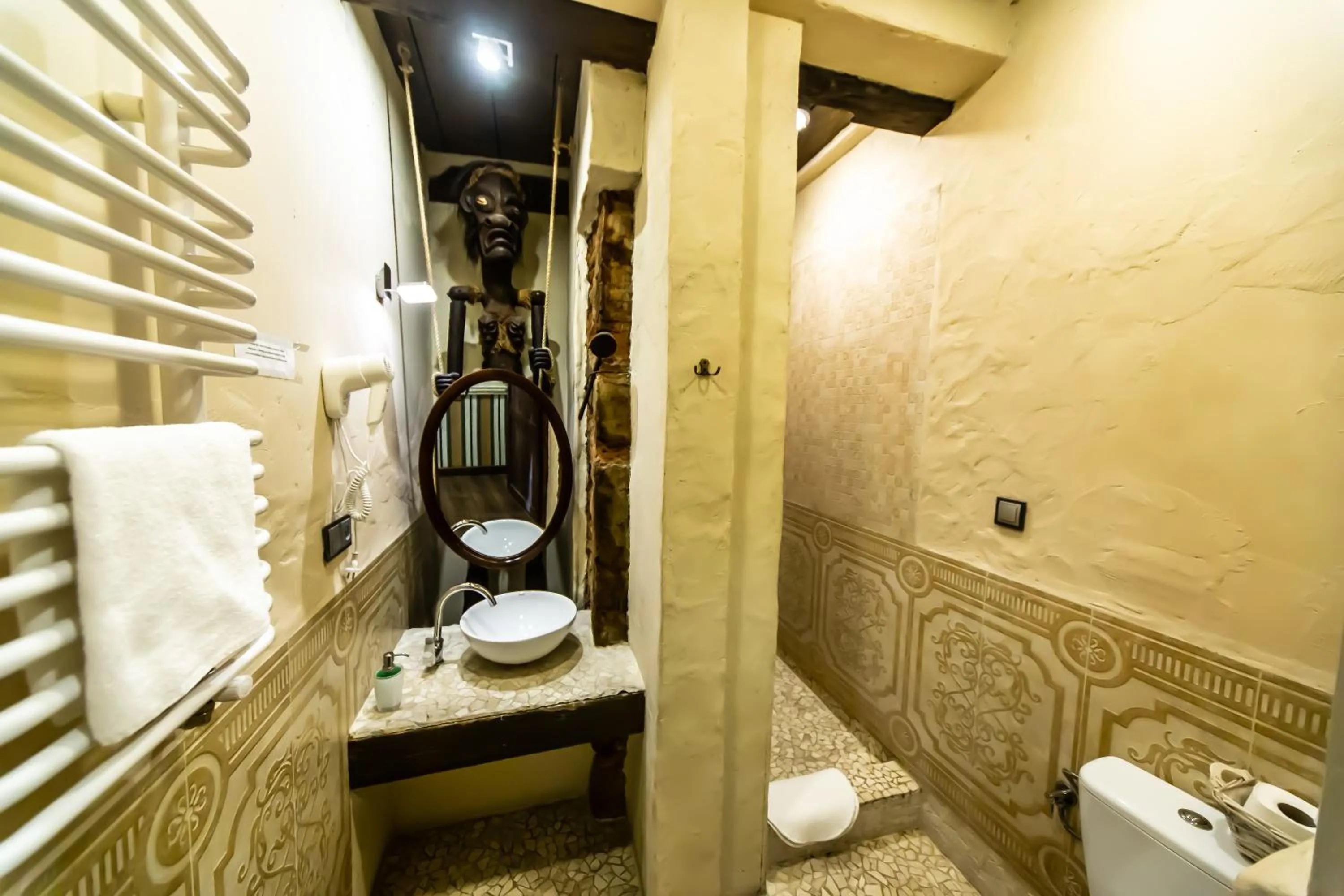 Bathroom in Dwór Boratyn