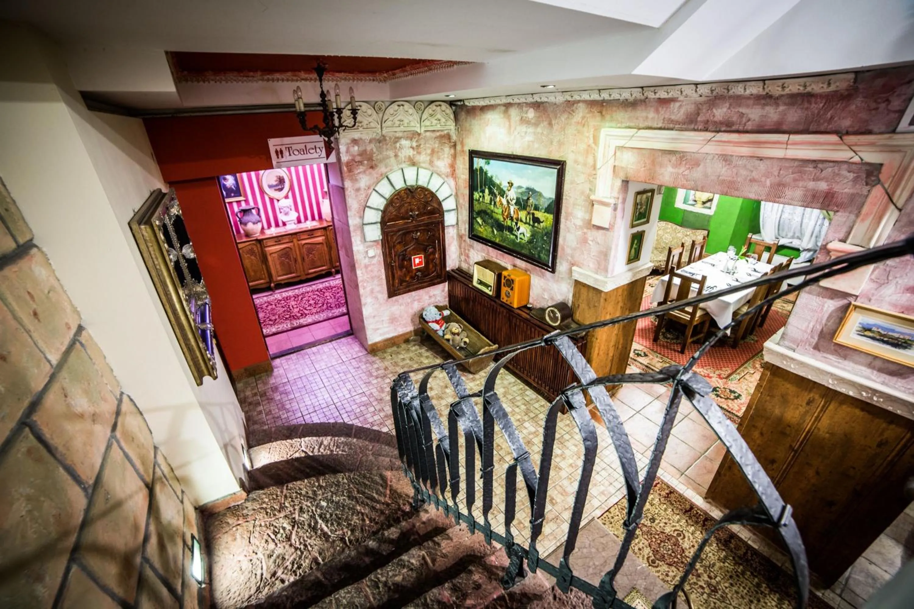 Lobby or reception in Dwór Boratyn