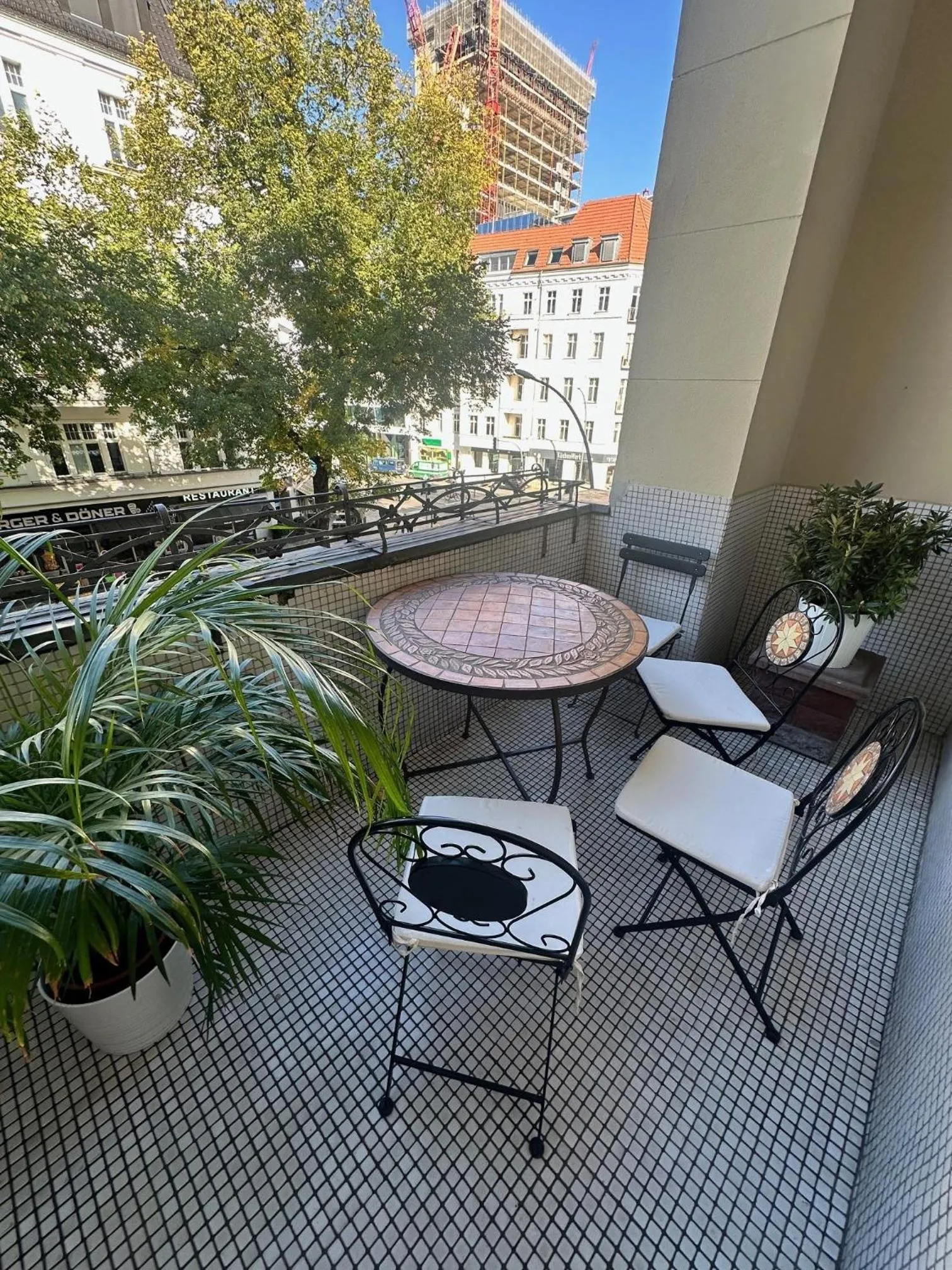 Balcony/Terrace in Hotel Seifert Berlin am Kurfürstendamm