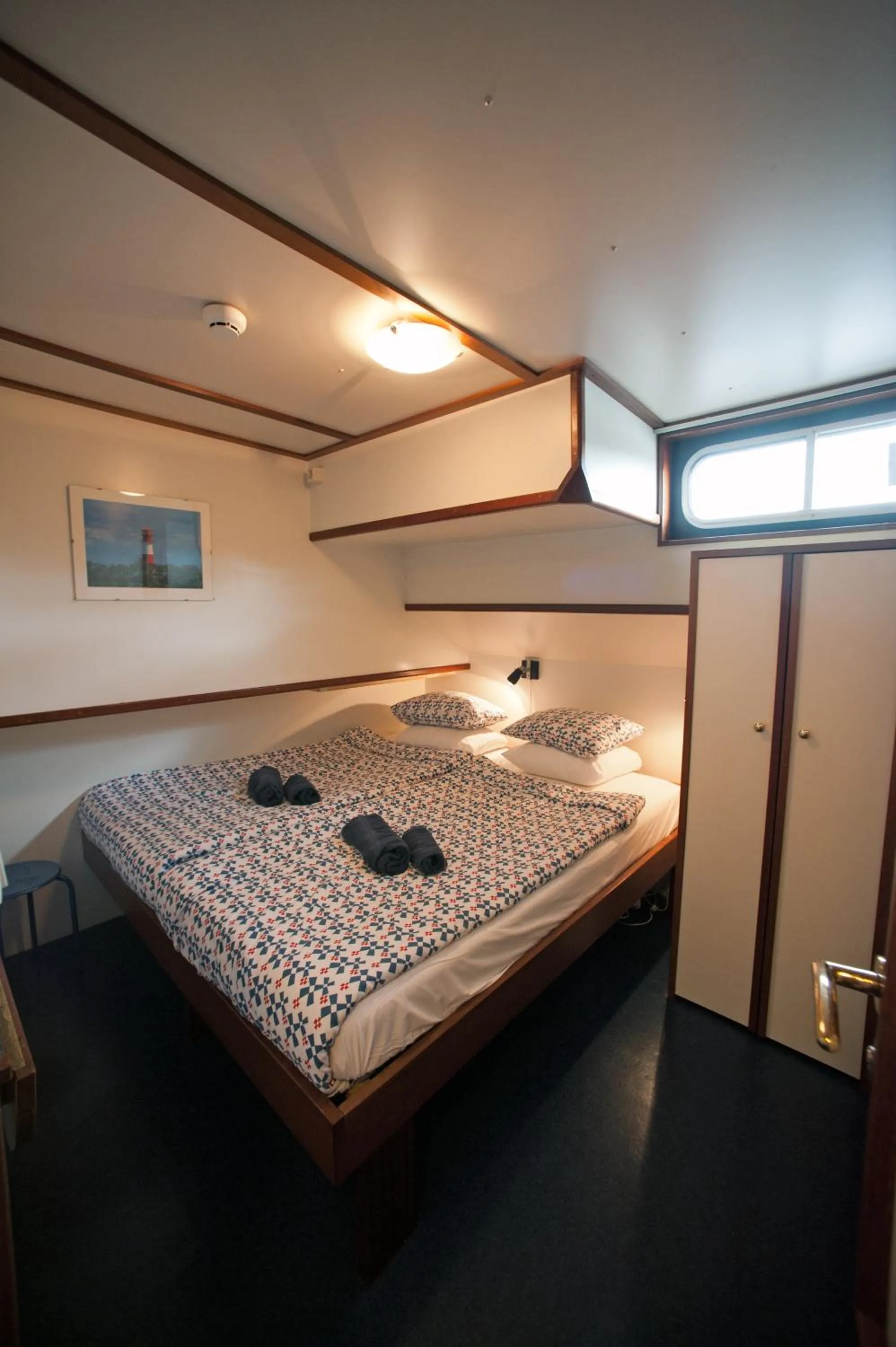 Bed in Hotelboot Sarah