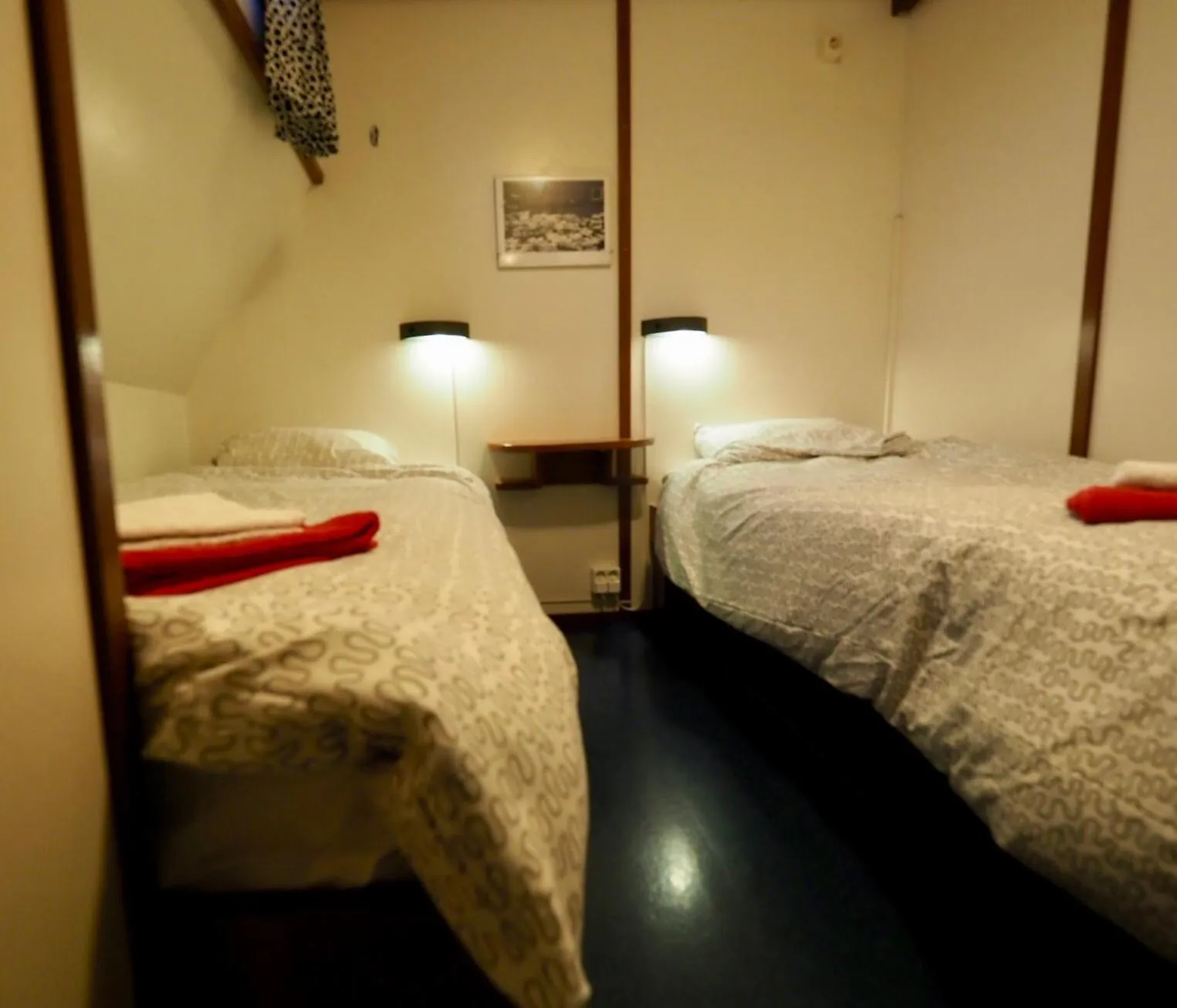 Bed in Hotelboot Sarah