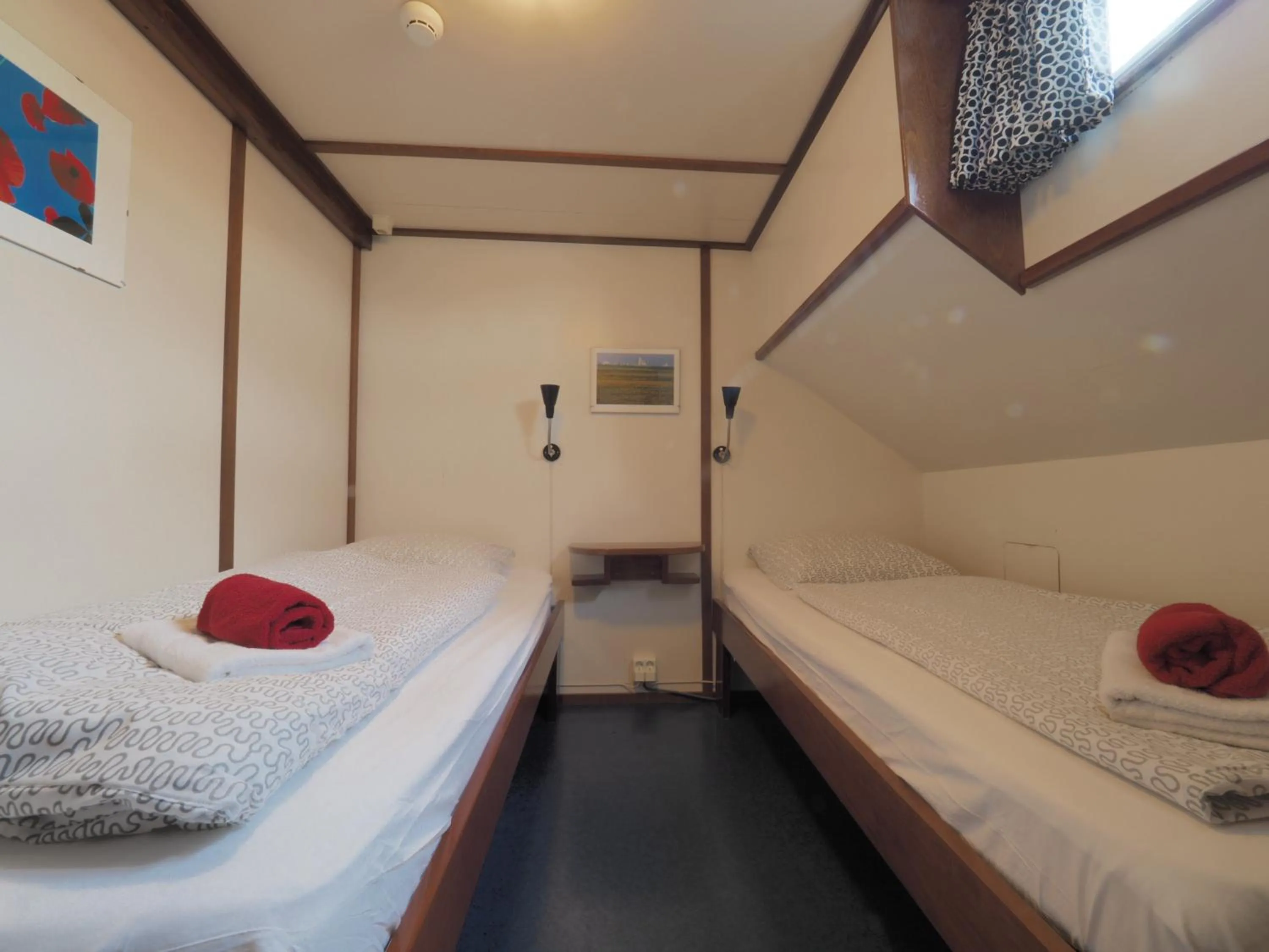 Bed in Hotelboot Sarah