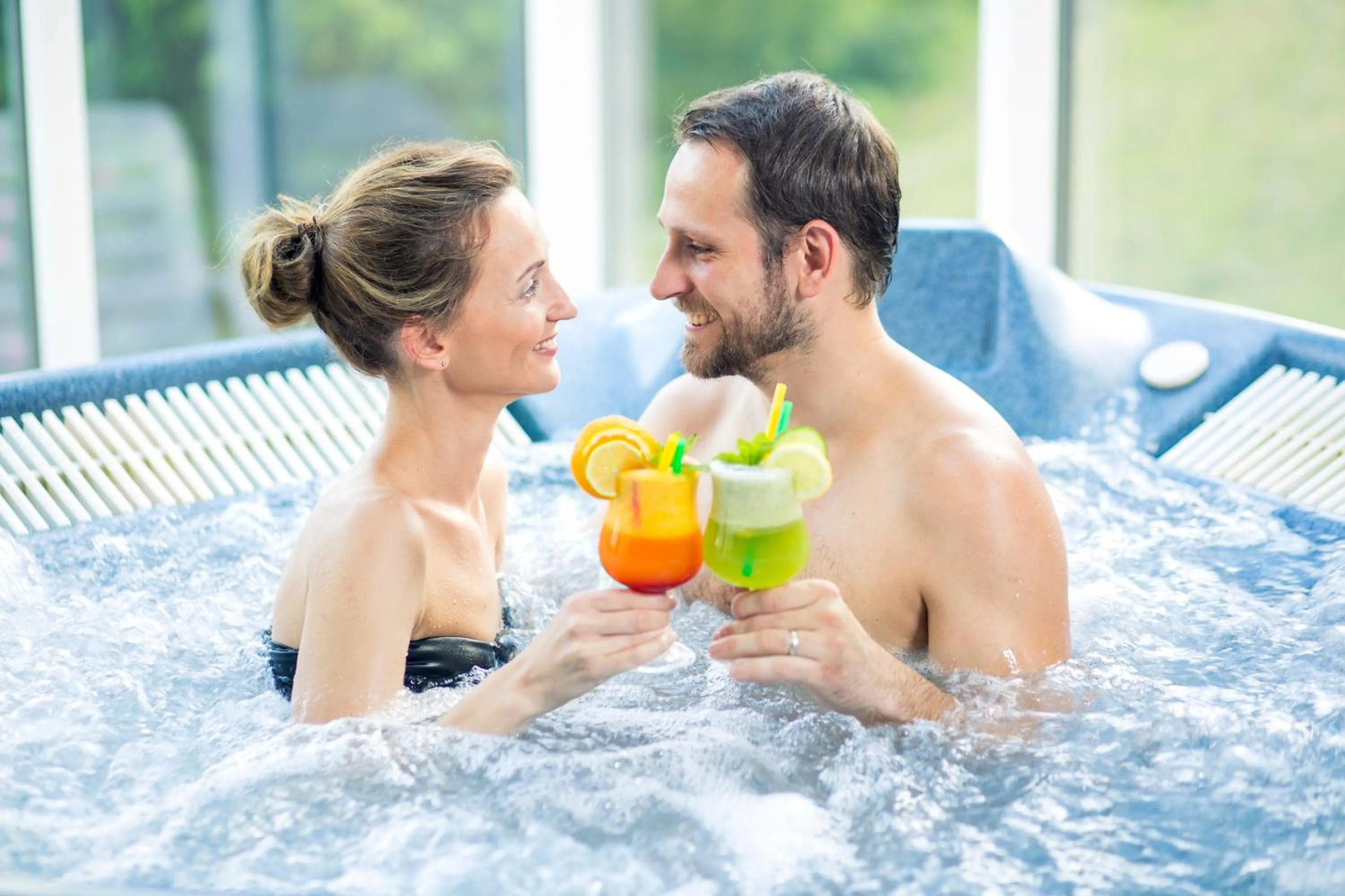 Hot Tub in Wellness Hotel Diana