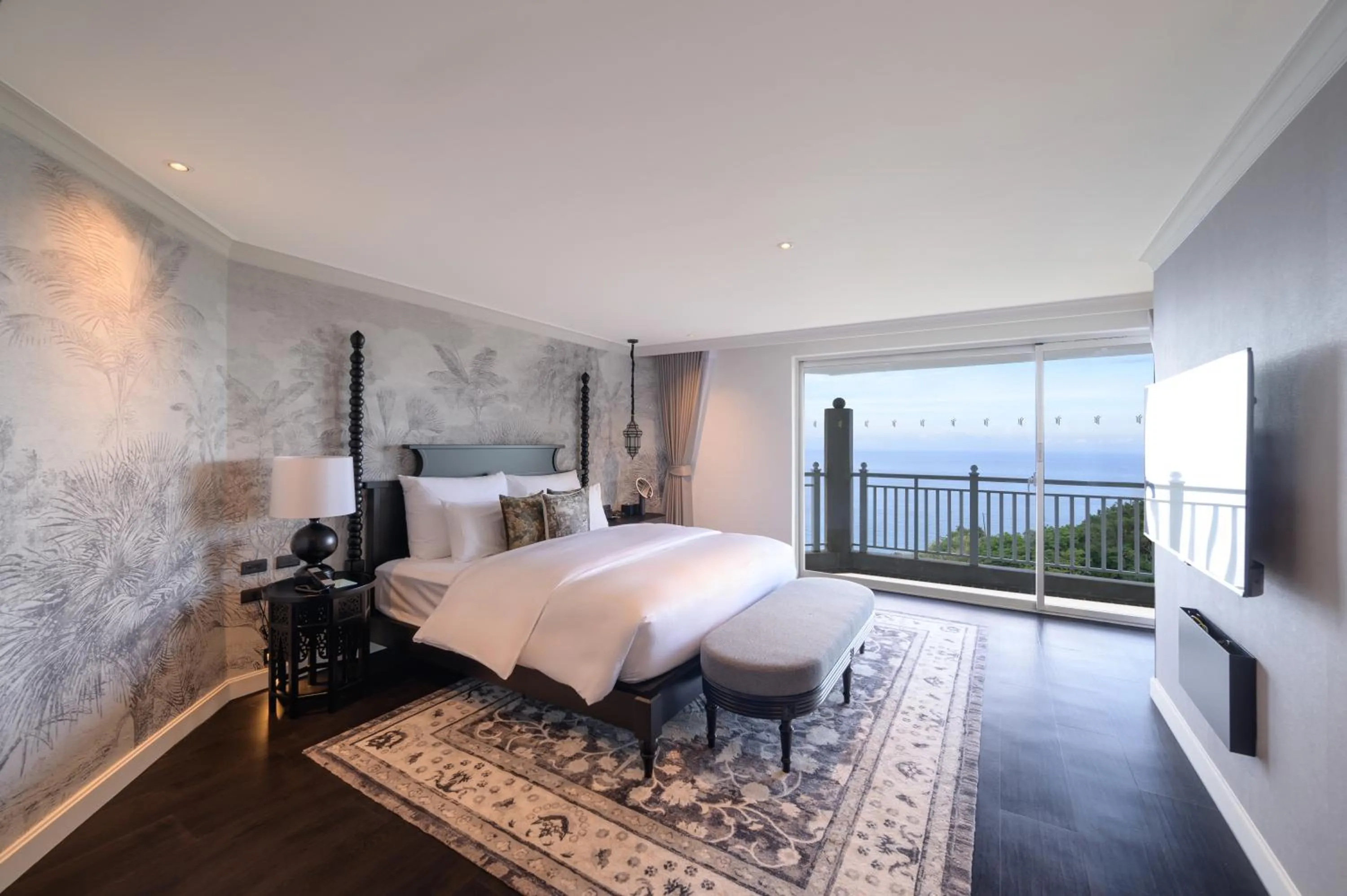 Bed in Hualien Farglory Hotel