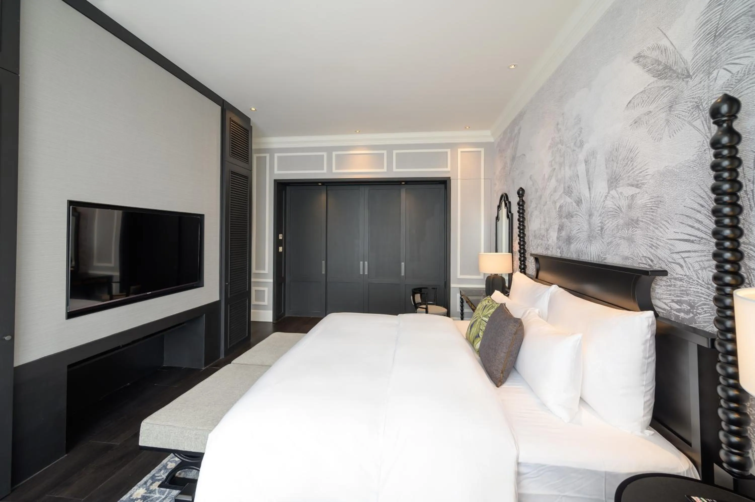 Bed in Hualien Farglory Hotel