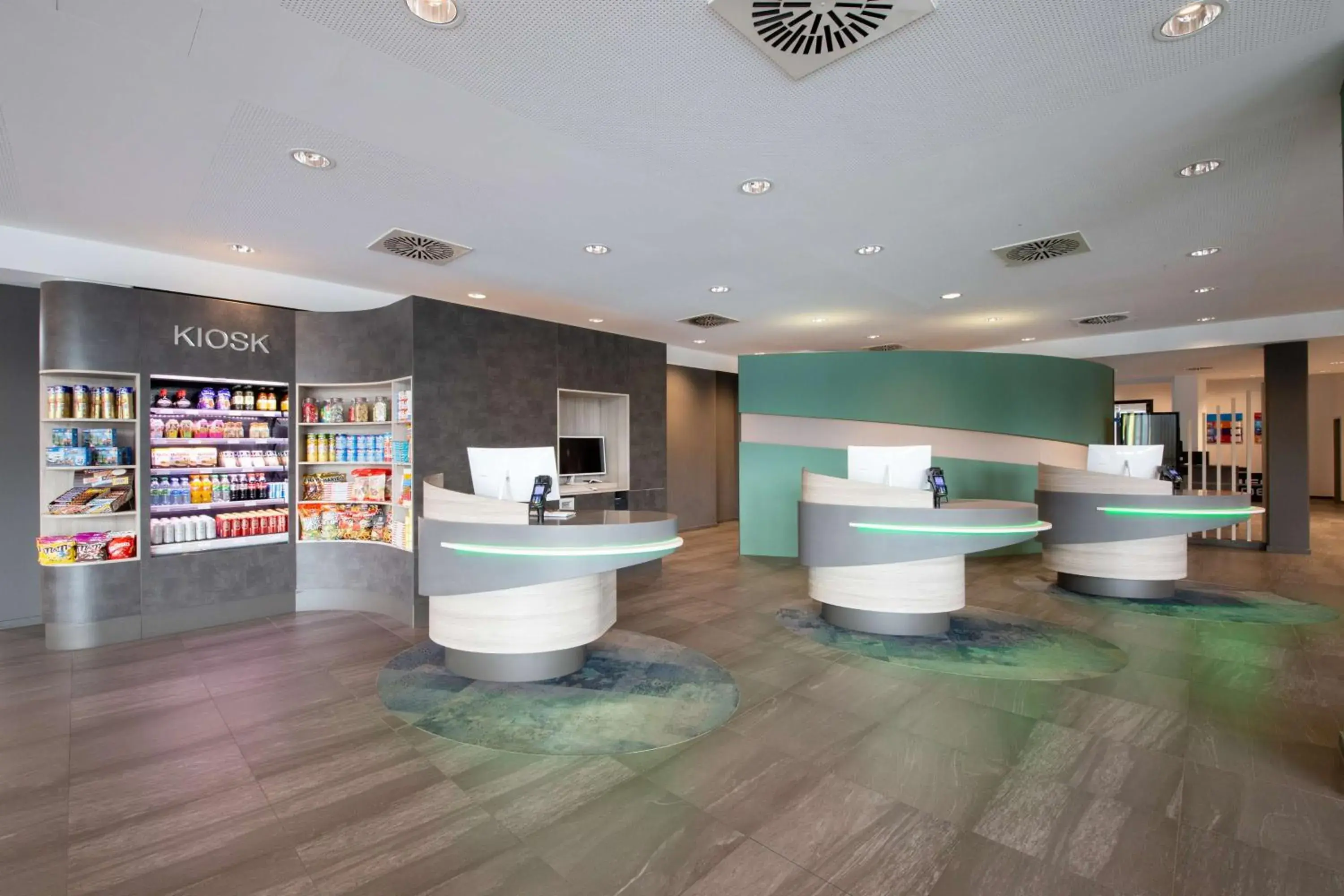 Lobby or reception in Park Inn by Radisson Köln City West Lobby or reception in Park Inn by Radisson Köln City West