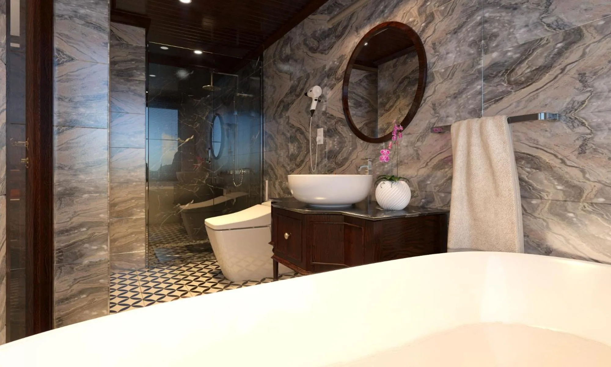 Bathroom in La Casta Cruise