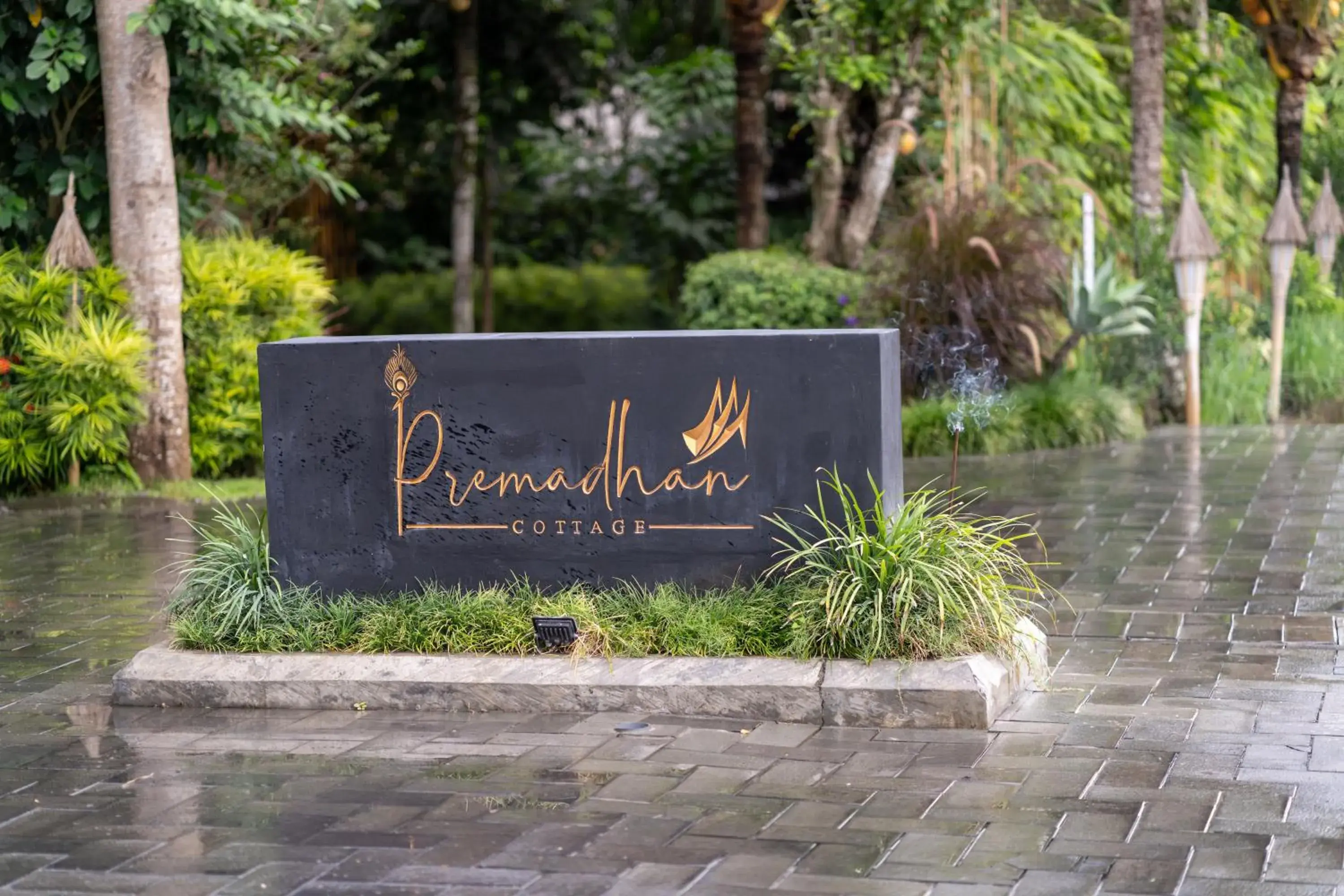 Facade/entrance in Premadhan Cottage Canggu Facade/entrance in Premadhan Cottage Canggu