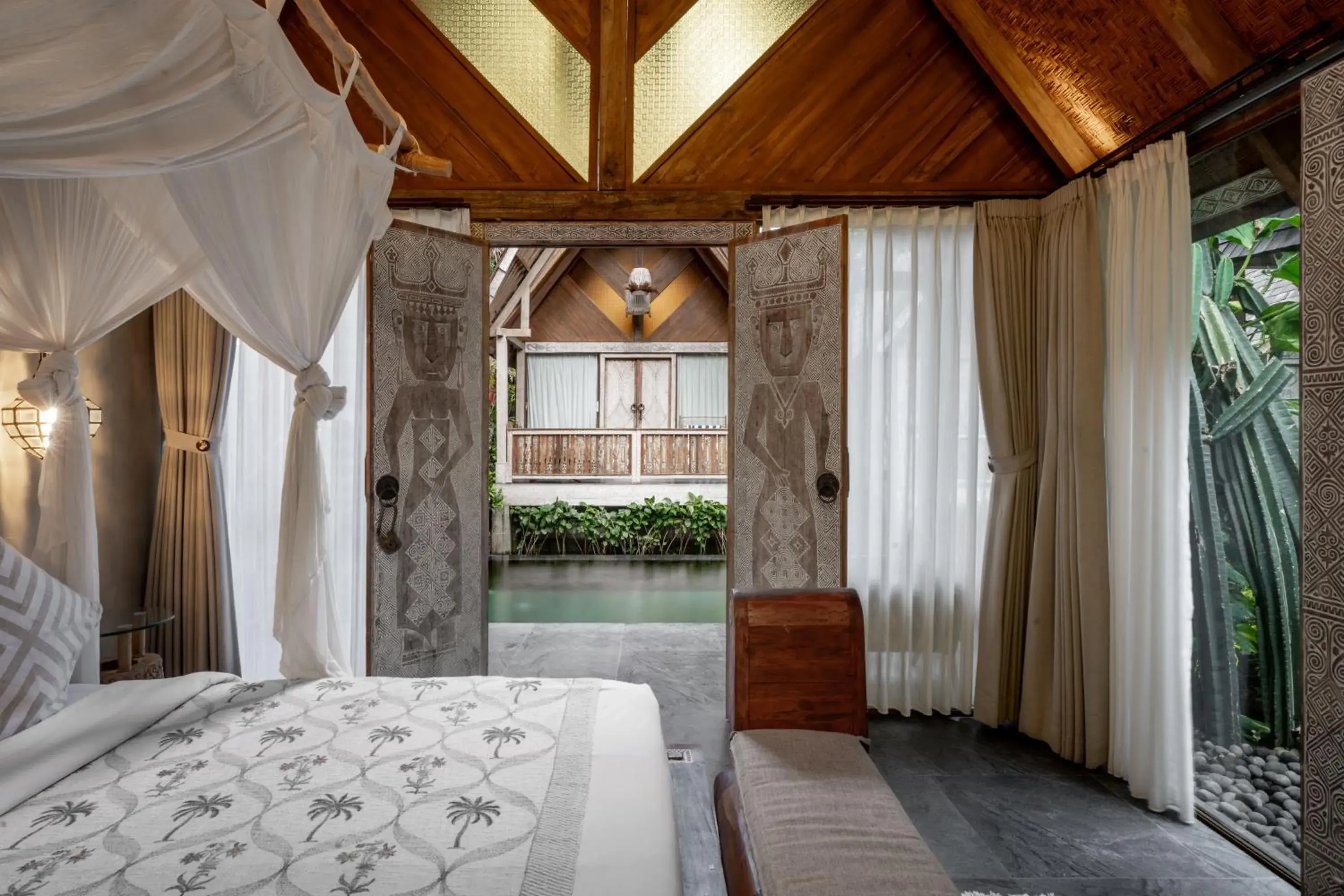 Bed in Premadhan Cottage Canggu Bed in Premadhan Cottage Canggu