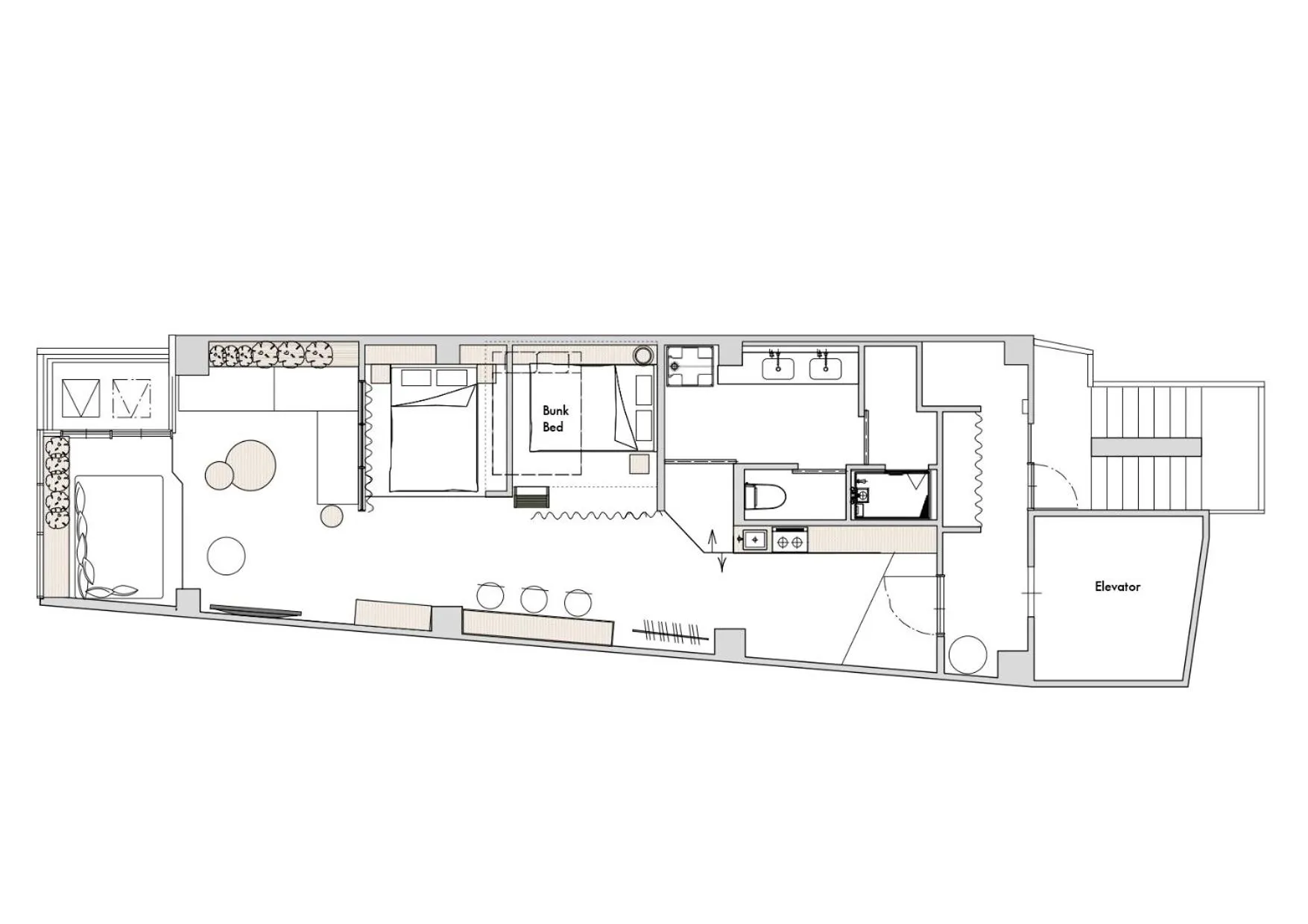 Floor plan in illi Esu Nakano