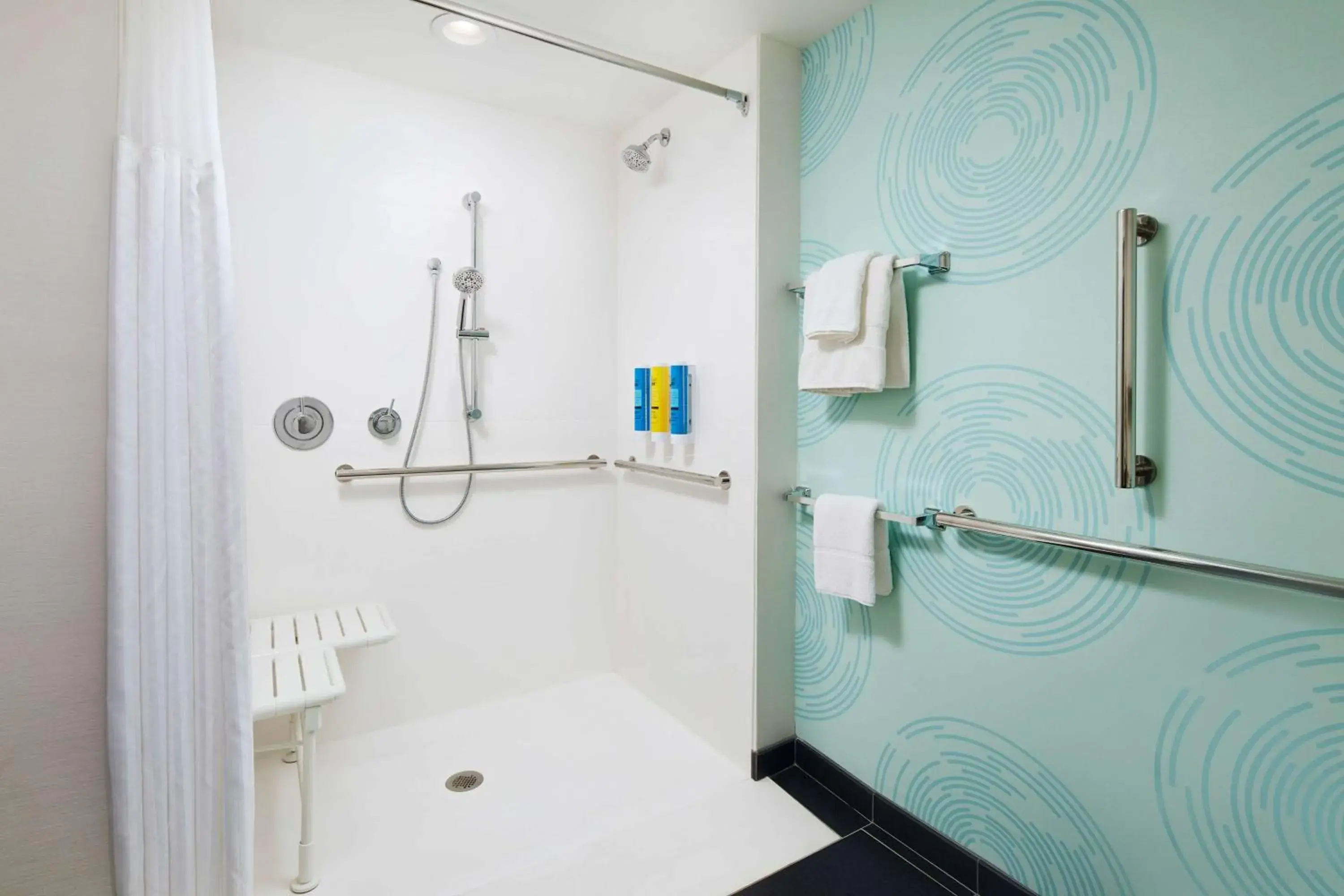 Bathroom in Tru By Hilton Charleston Airport Bathroom in Tru By Hilton Charleston Airport