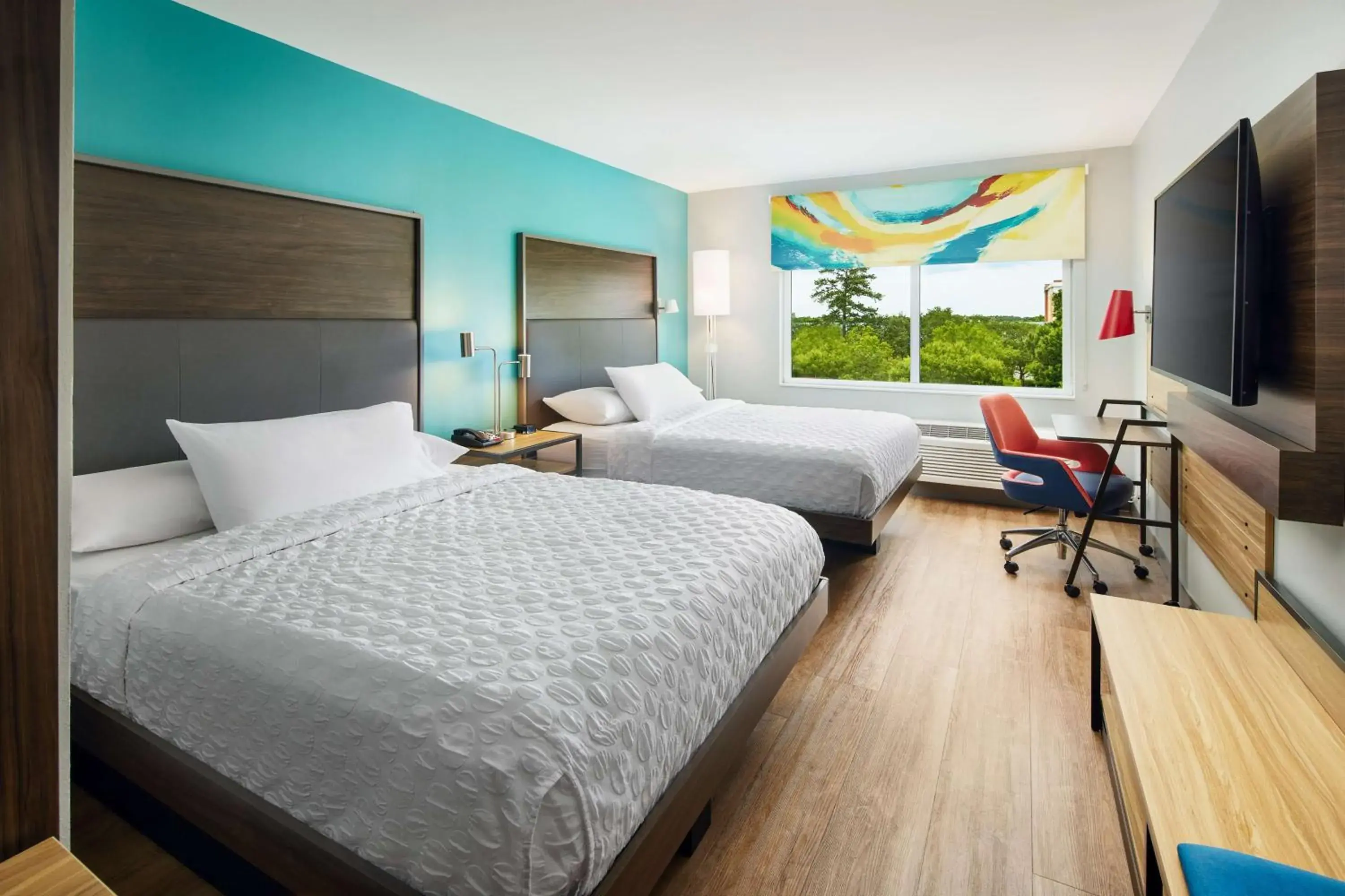 Bed in Tru By Hilton Charleston Airport Bed in Tru By Hilton Charleston Airport