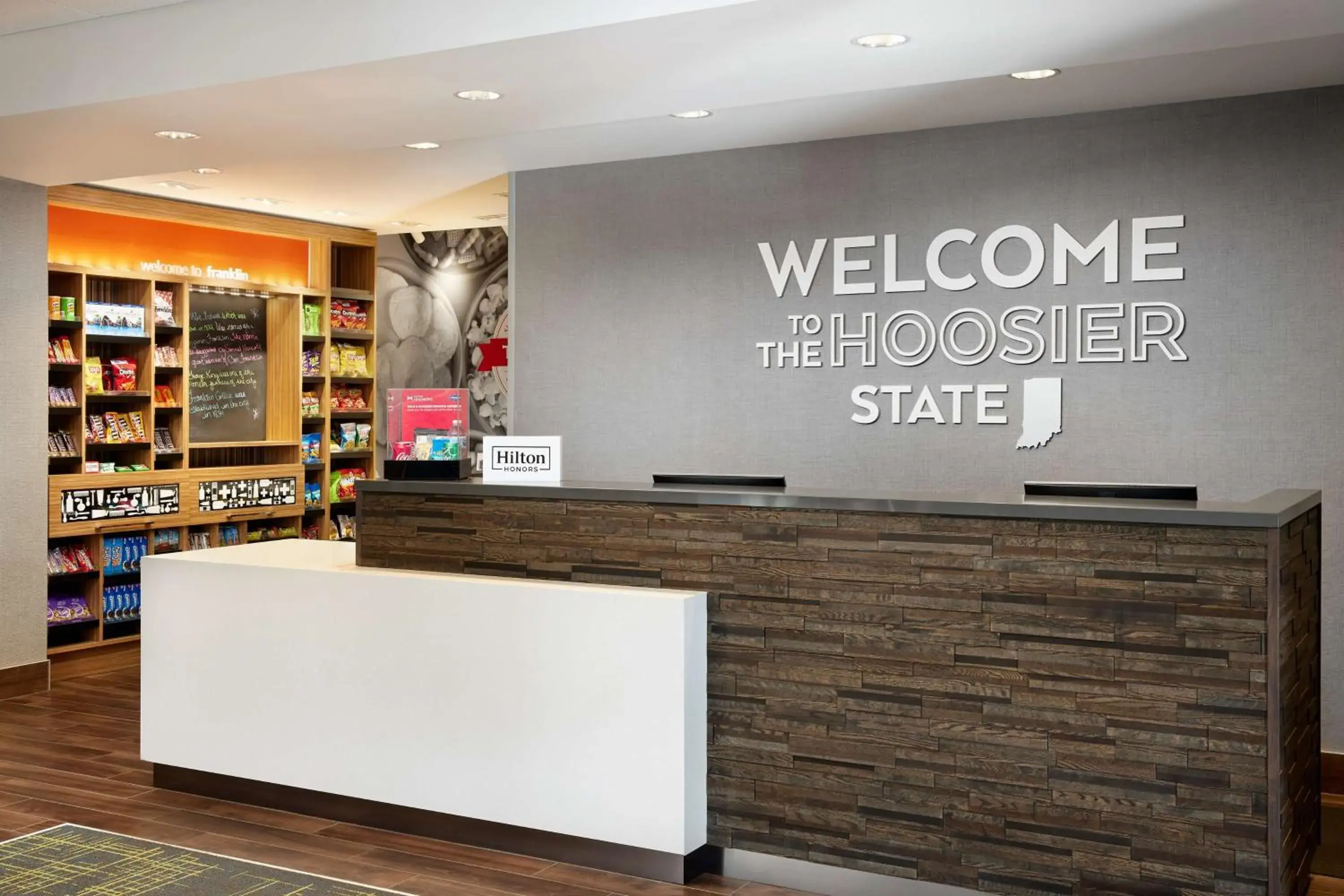 Lobby or reception in Hampton Inn Franklin, IN Lobby or reception in Hampton Inn Franklin, IN