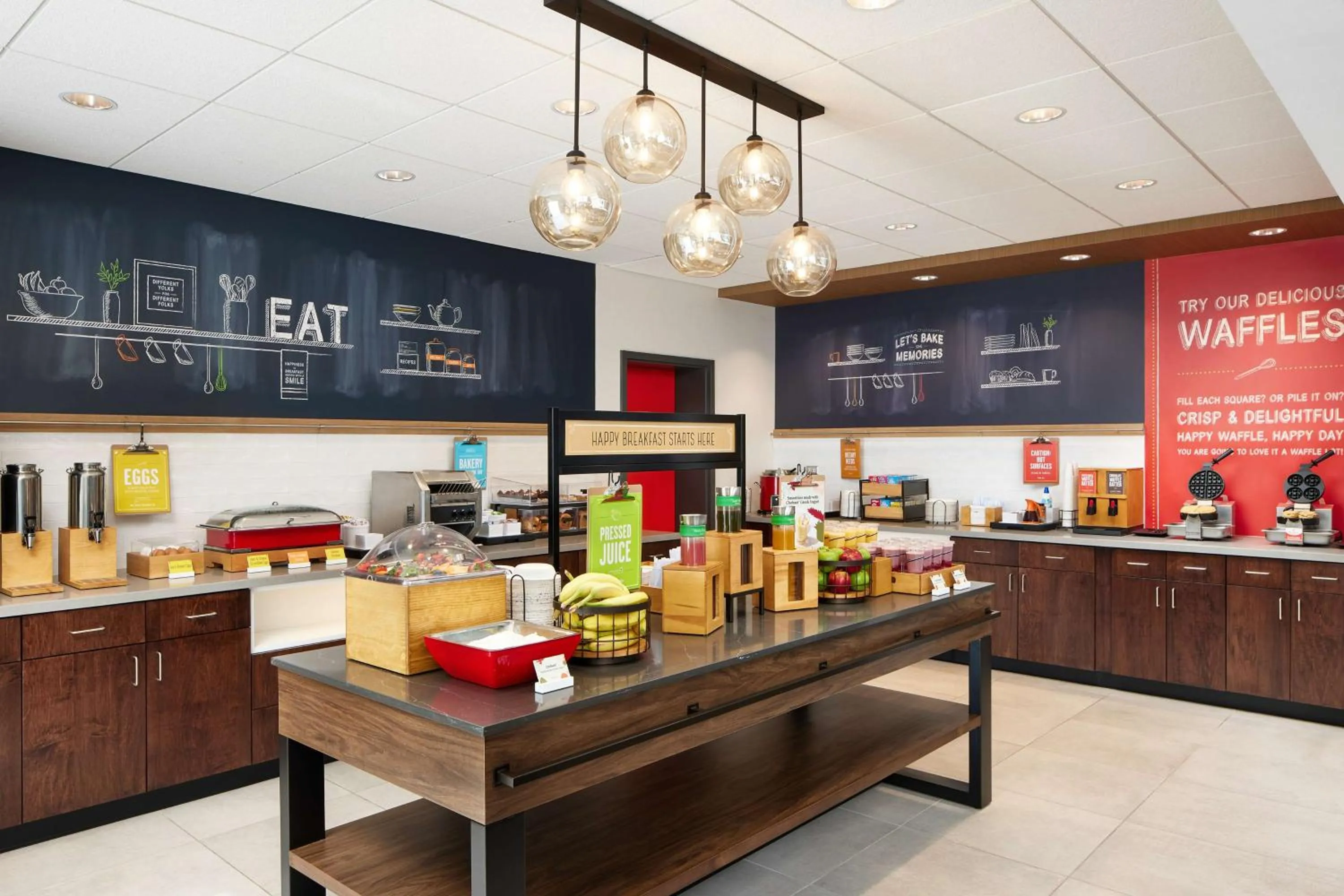 Breakfast in Hampton Inn Franklin, IN