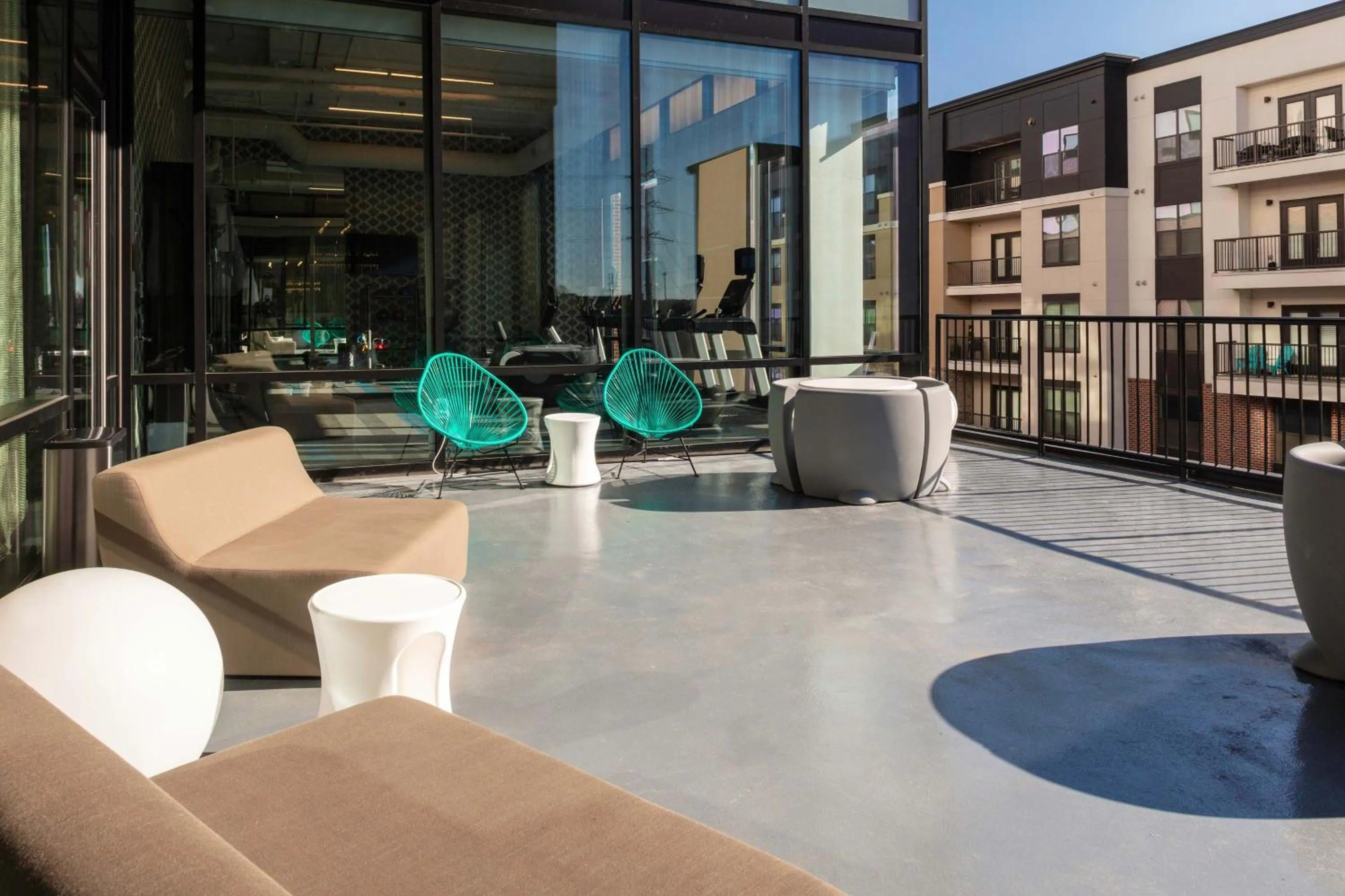 View (from property/room) in Aloft Atlanta at The Battery Atlanta