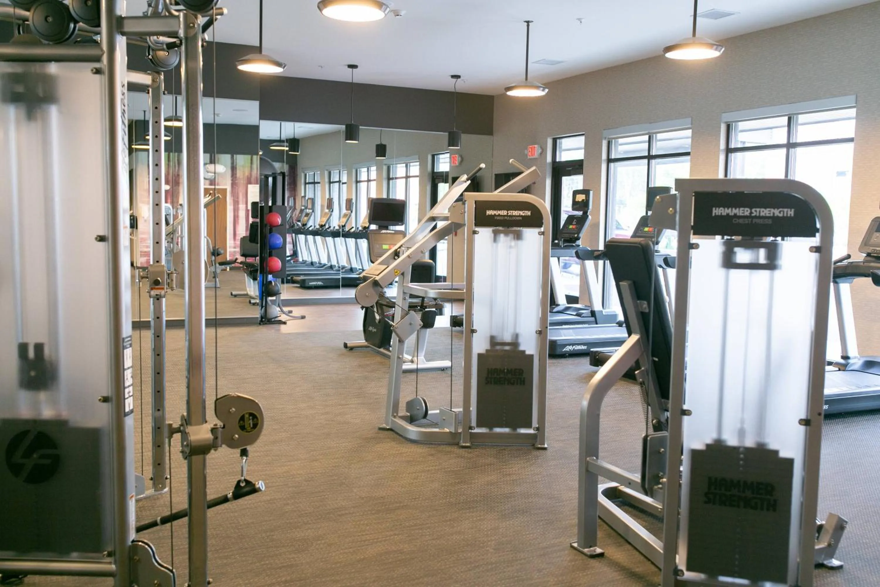 Fitness centre/facilities in Courtyard Elkhart