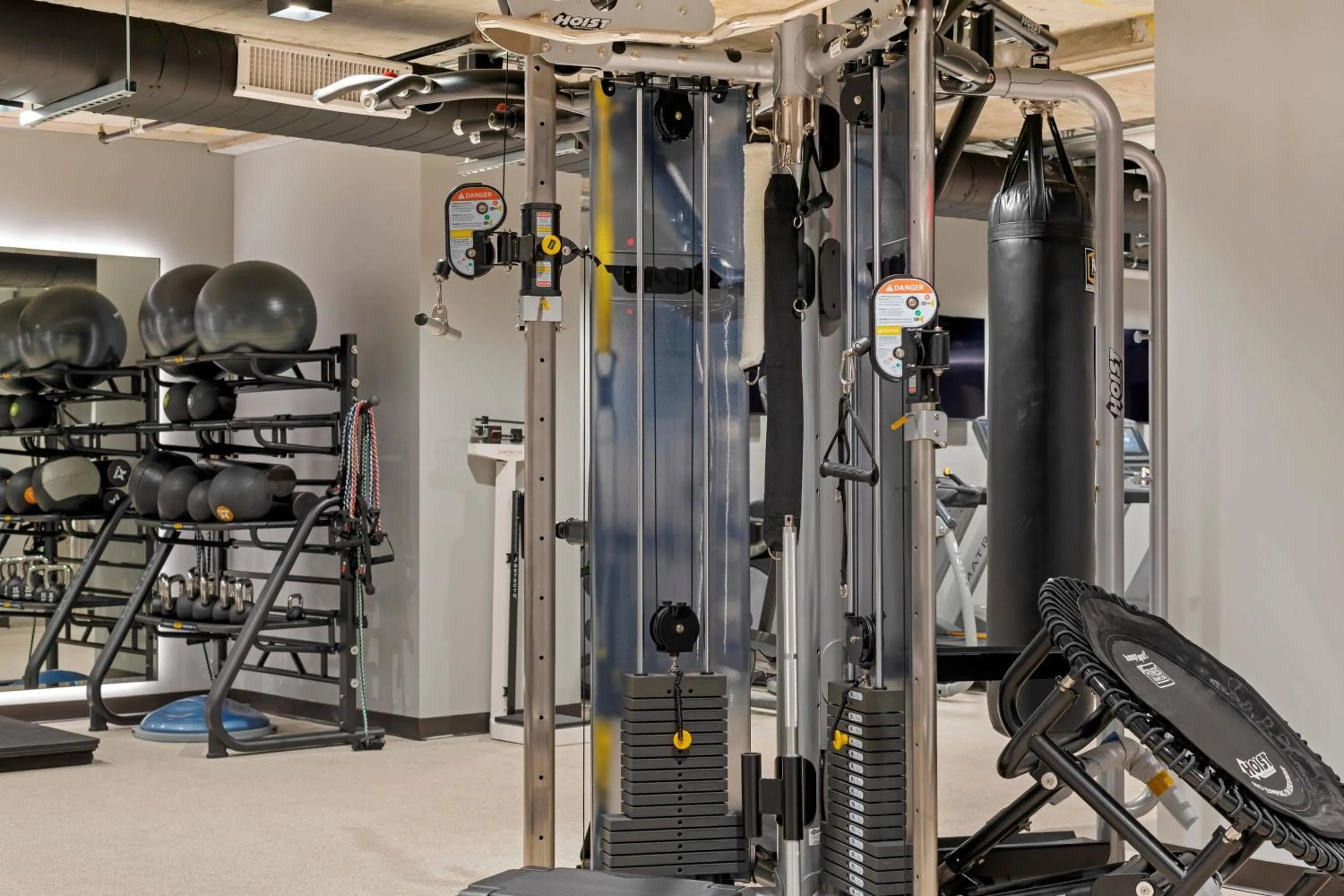 Fitness centre/facilities in AC Hotel by Marriott Washington DC Convention Center