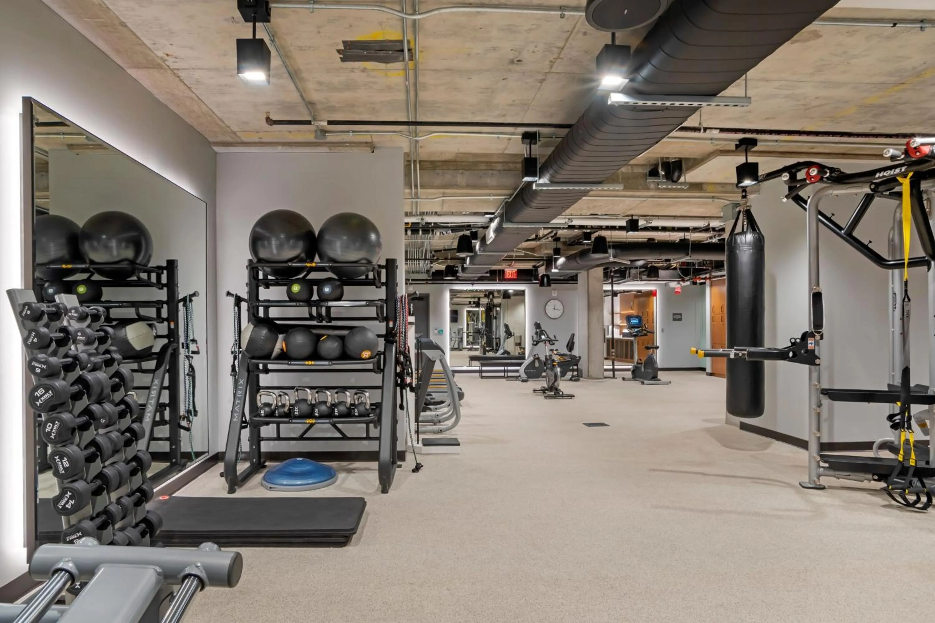 Fitness centre/facilities in AC Hotel by Marriott Washington DC Convention Center