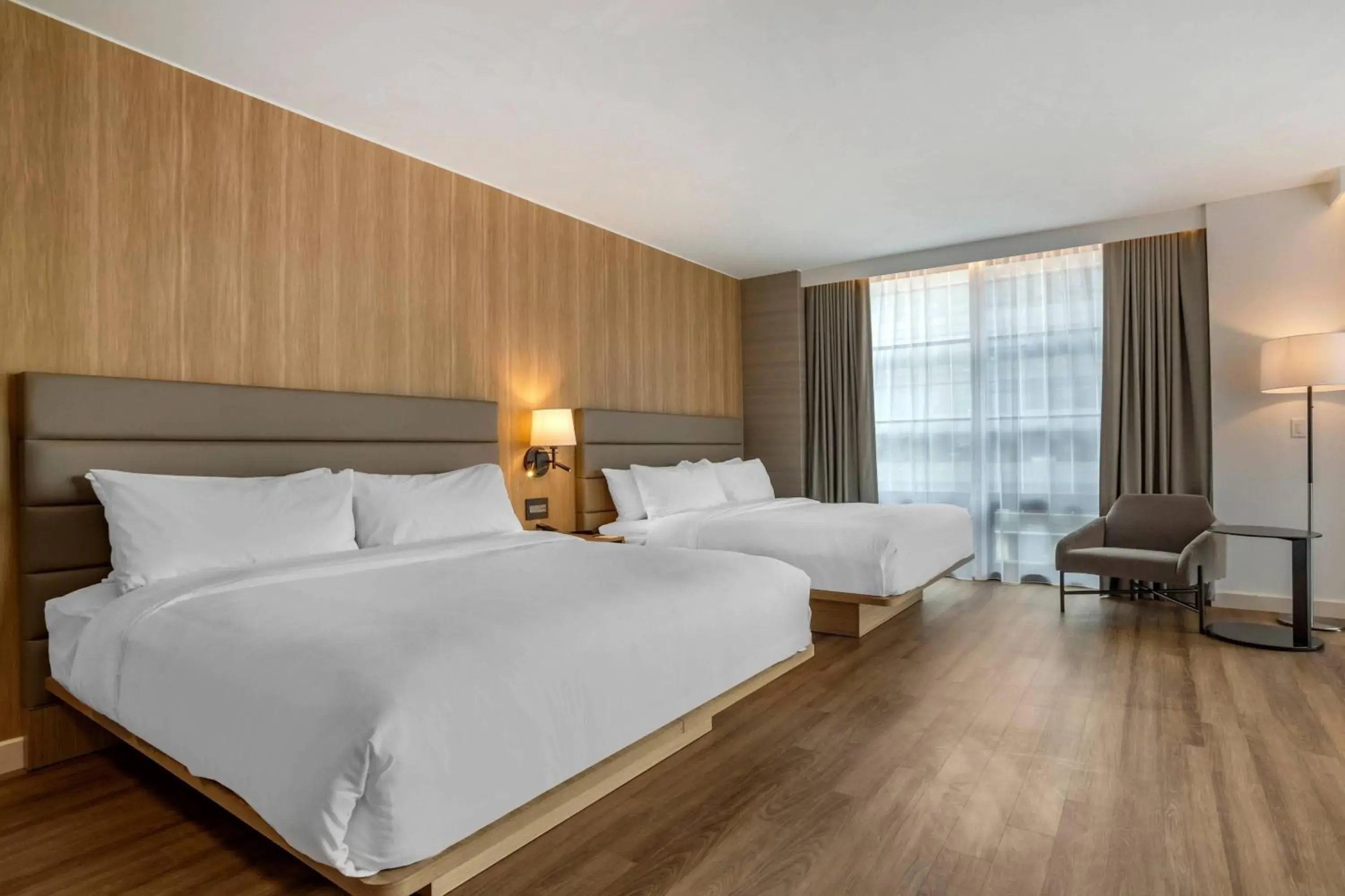 Guest room, 2 King, Corner room in AC Hotel by Marriott Washington DC Convention Center Guest room, 2 King, Corner room in AC Hotel by Marriott Washington DC Convention Center