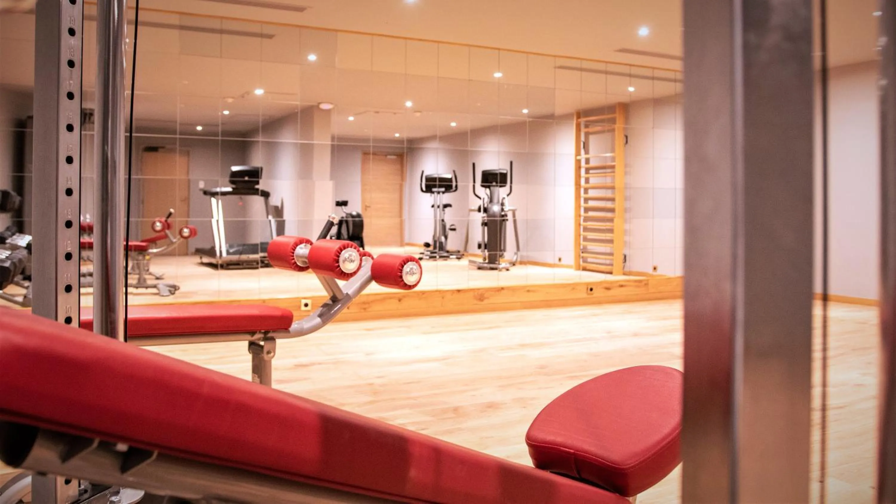 Fitness centre/facilities in Hôtel Le Diamond Rock
