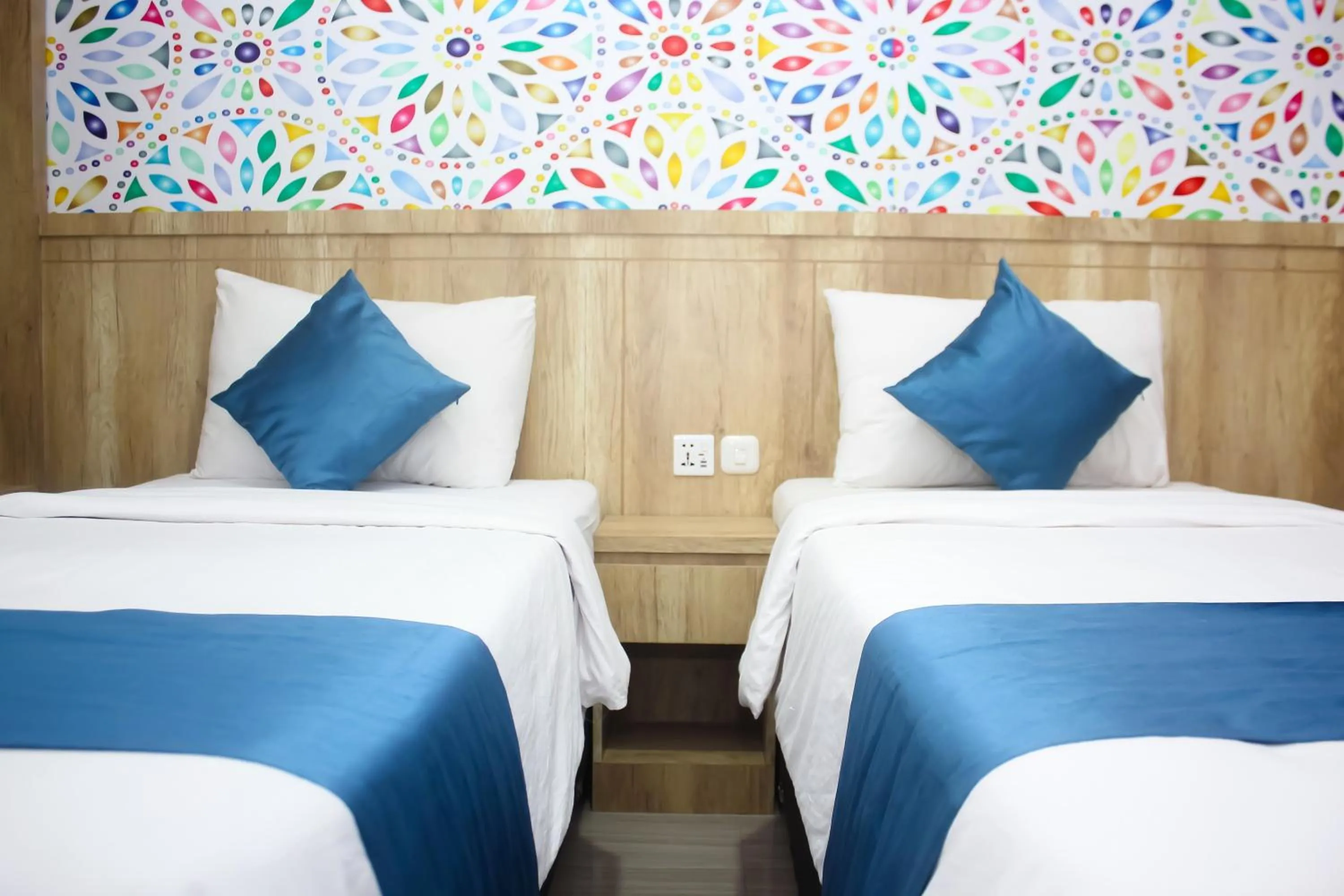 Bed in Urban Hotel Serpong