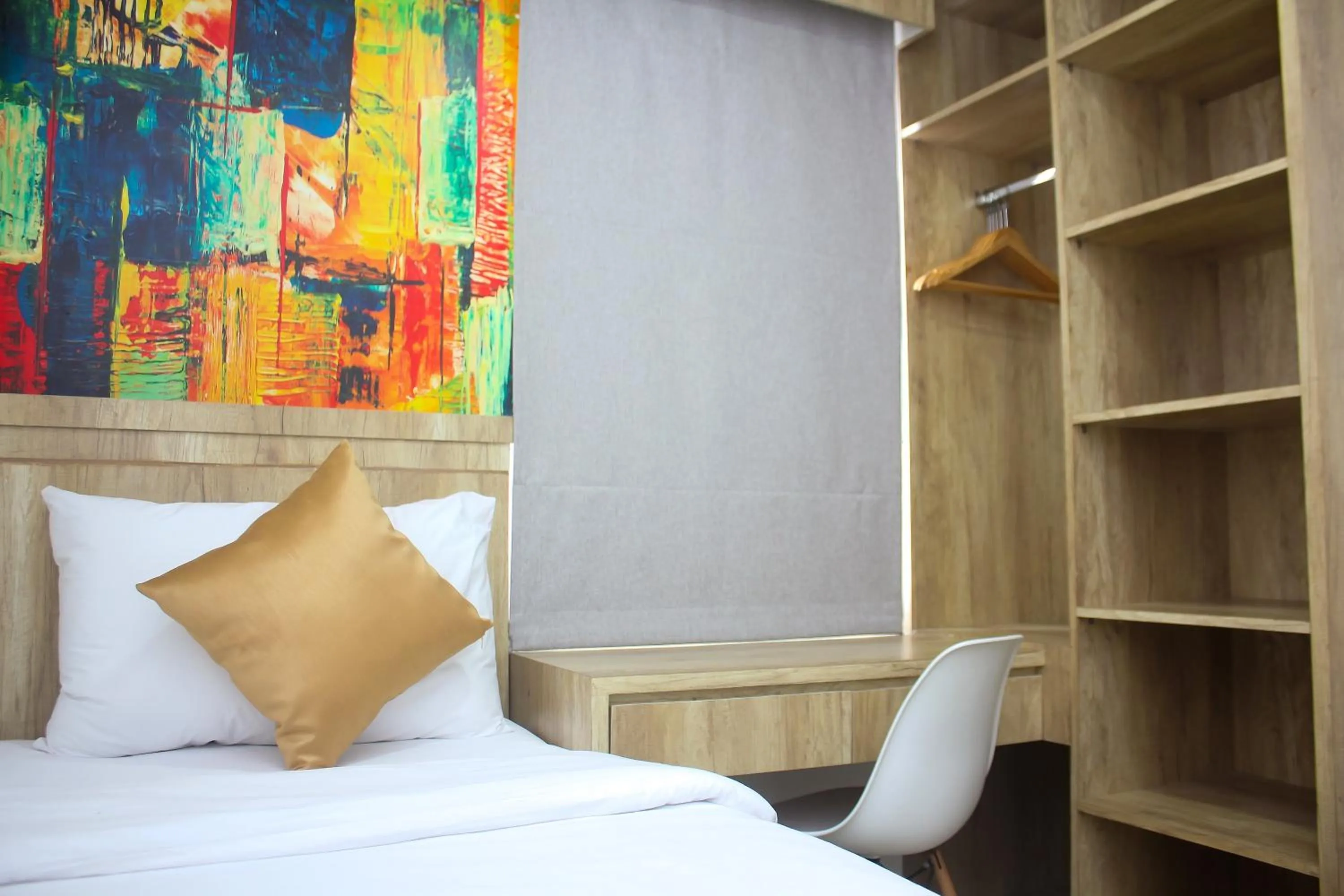 Bed in Urban Hotel Serpong