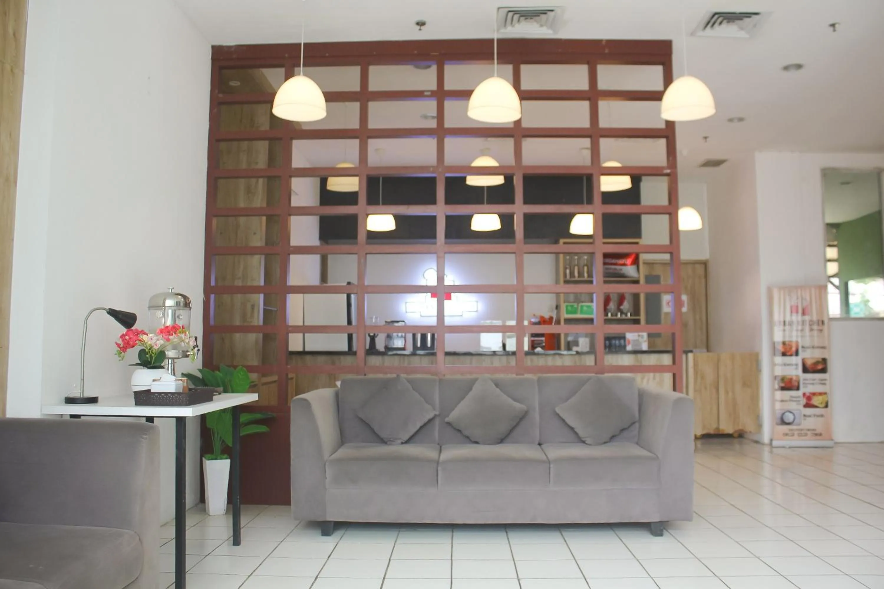 Seating area in Urban Hotel Serpong