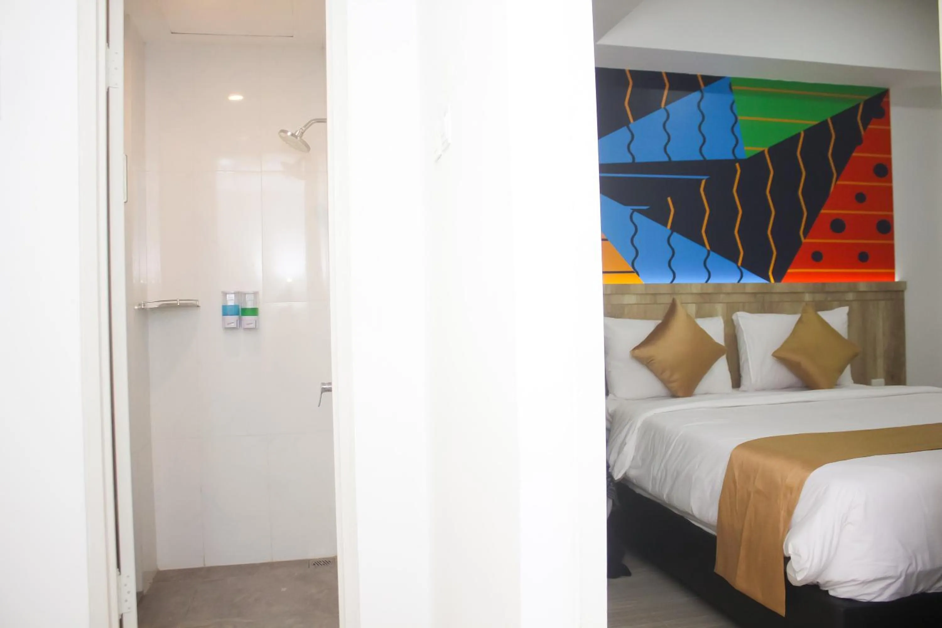 Bed in Urban Hotel Serpong