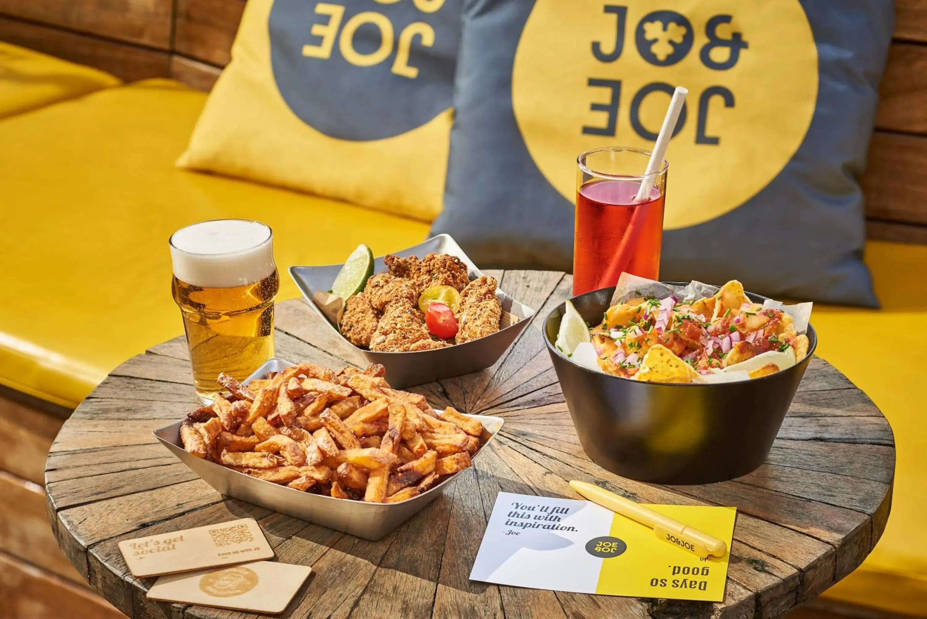 Food and drinks in JO&JOE Paris - Nation Food and drinks in JO&JOE Paris - Nation