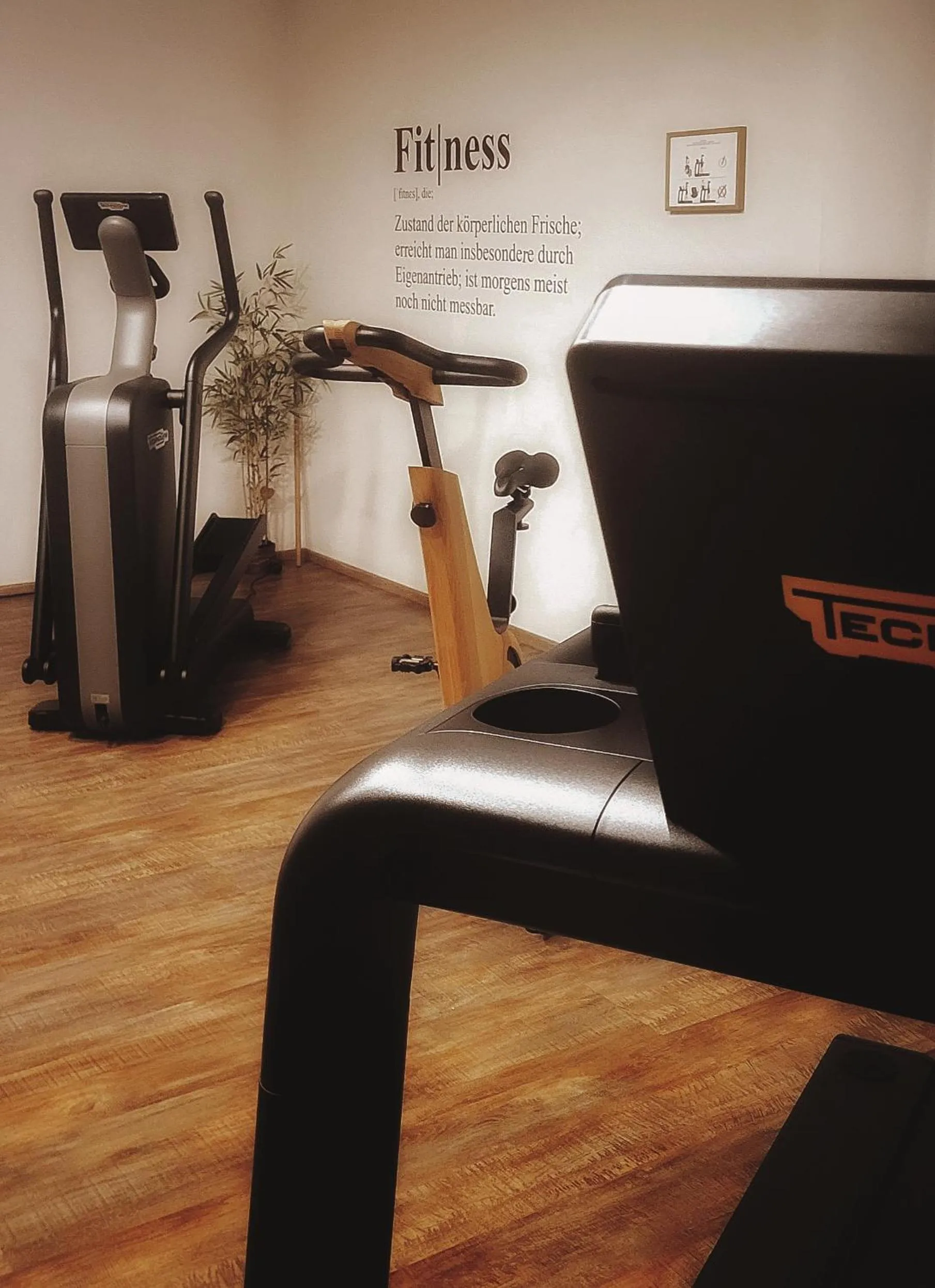 Fitness centre/facilities in Hotel Filser