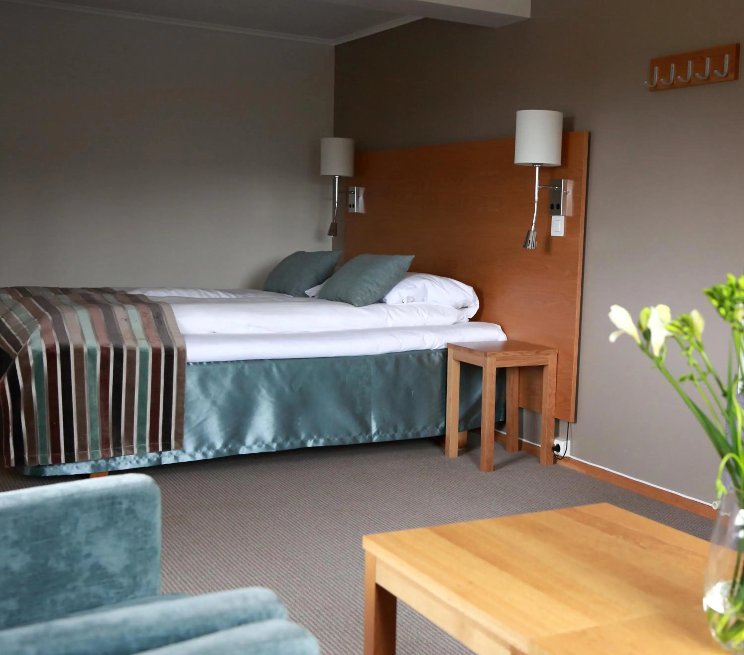 Bed in Sanner Hotell