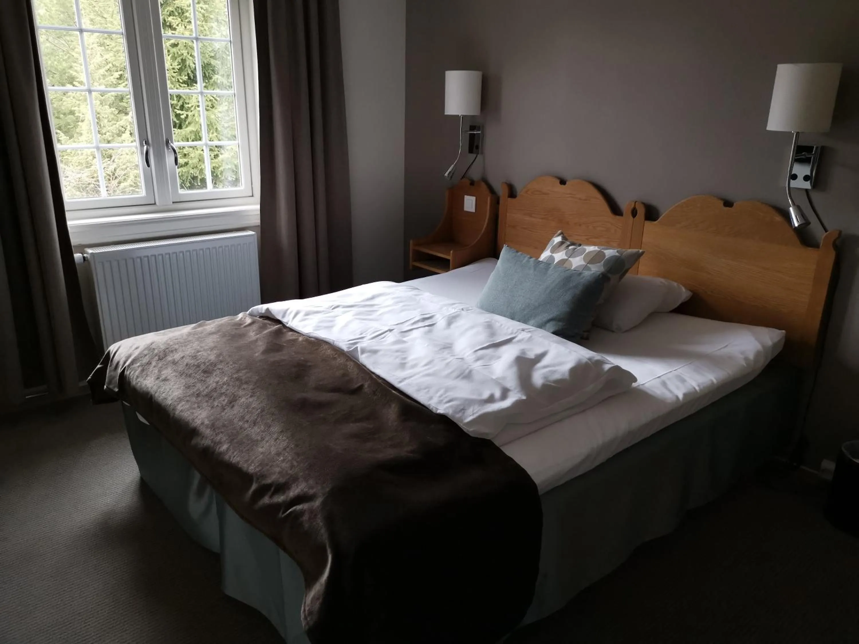 Bed in Sanner Hotell