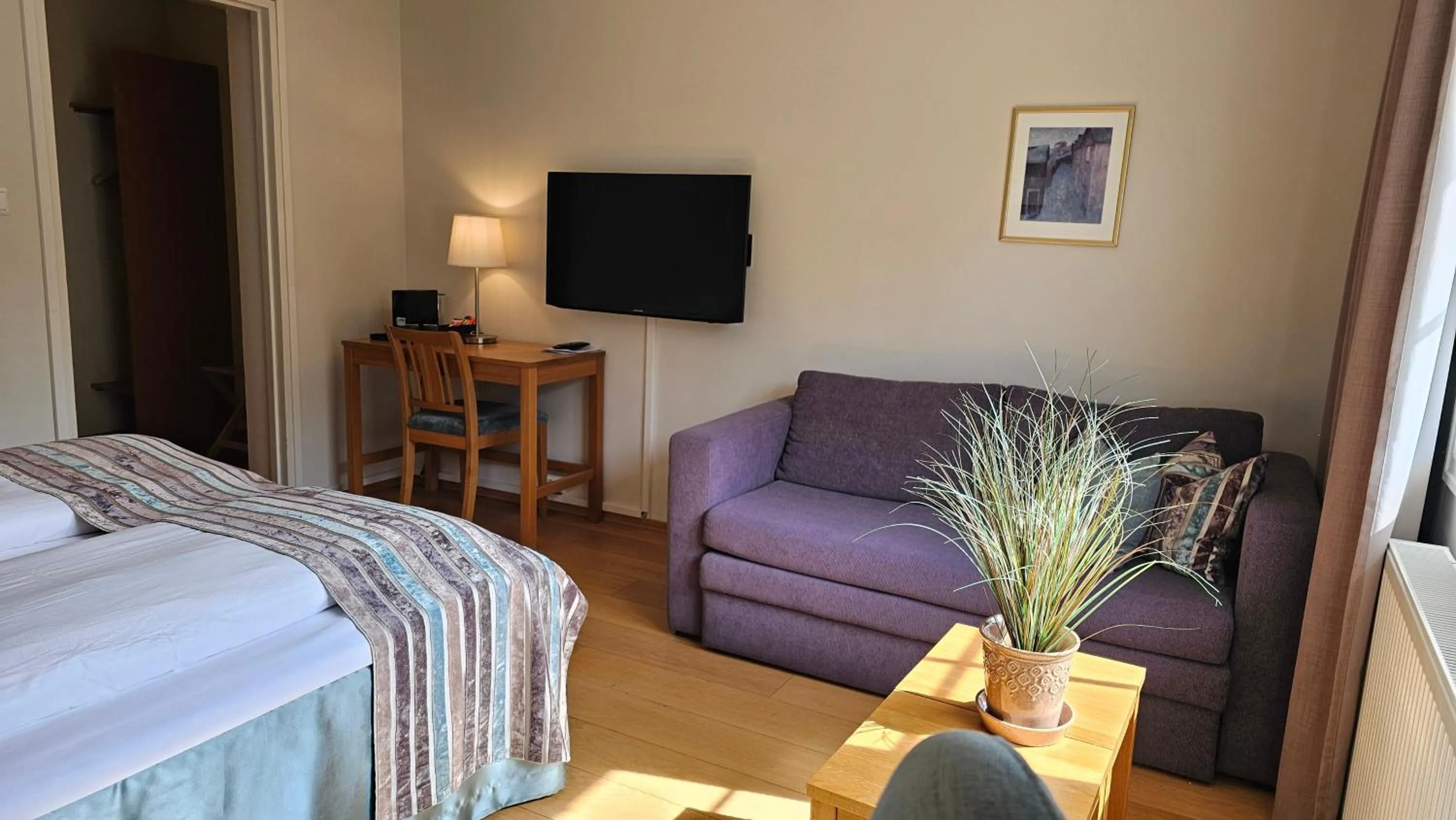 Bed in Sanner Hotell