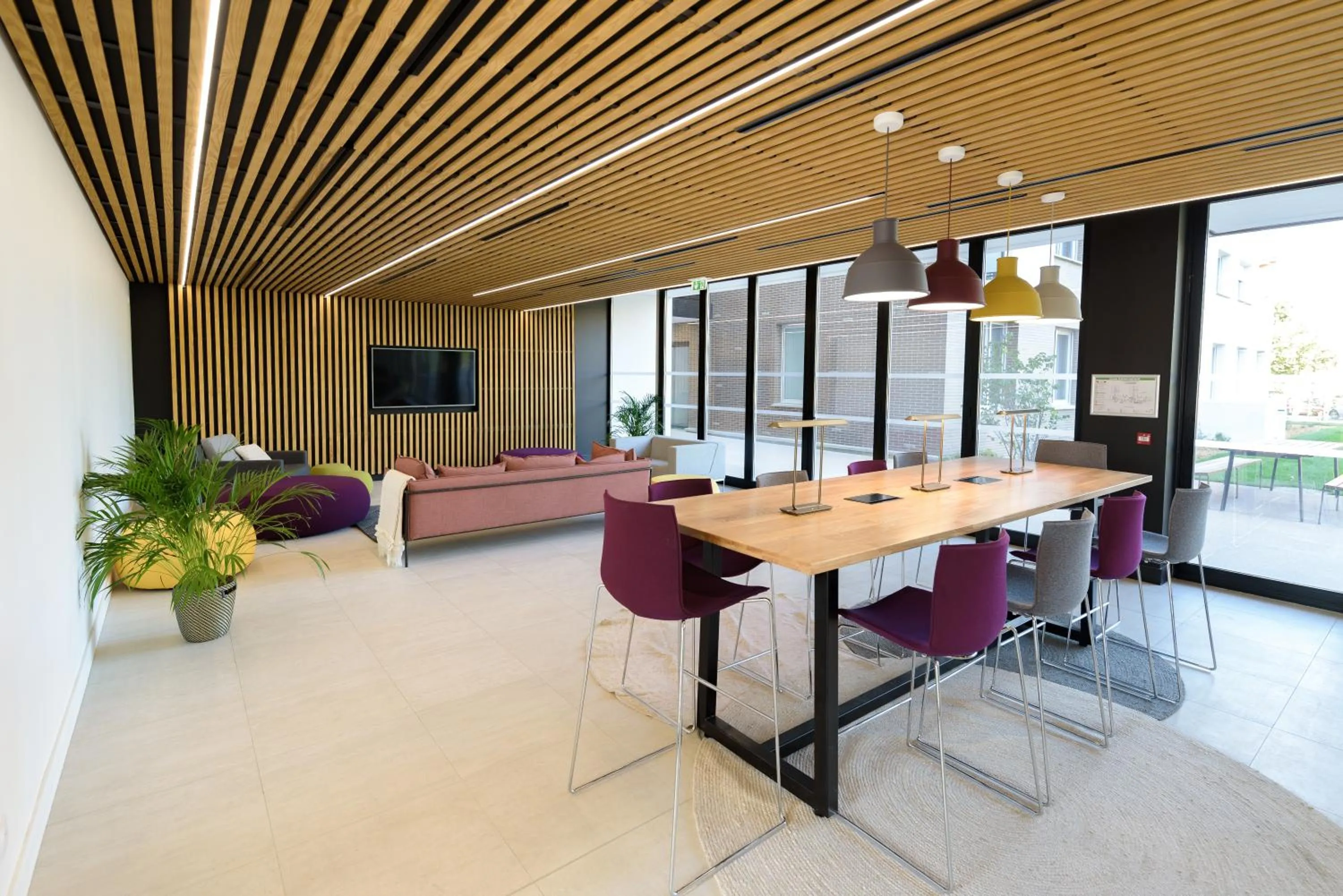 Communal lounge/ TV room in Sweetly Alexandrin Toulouse