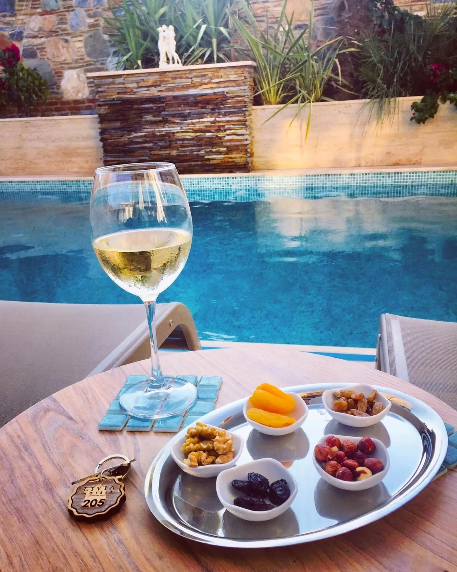 Swimming pool in Livia Garden Hotel