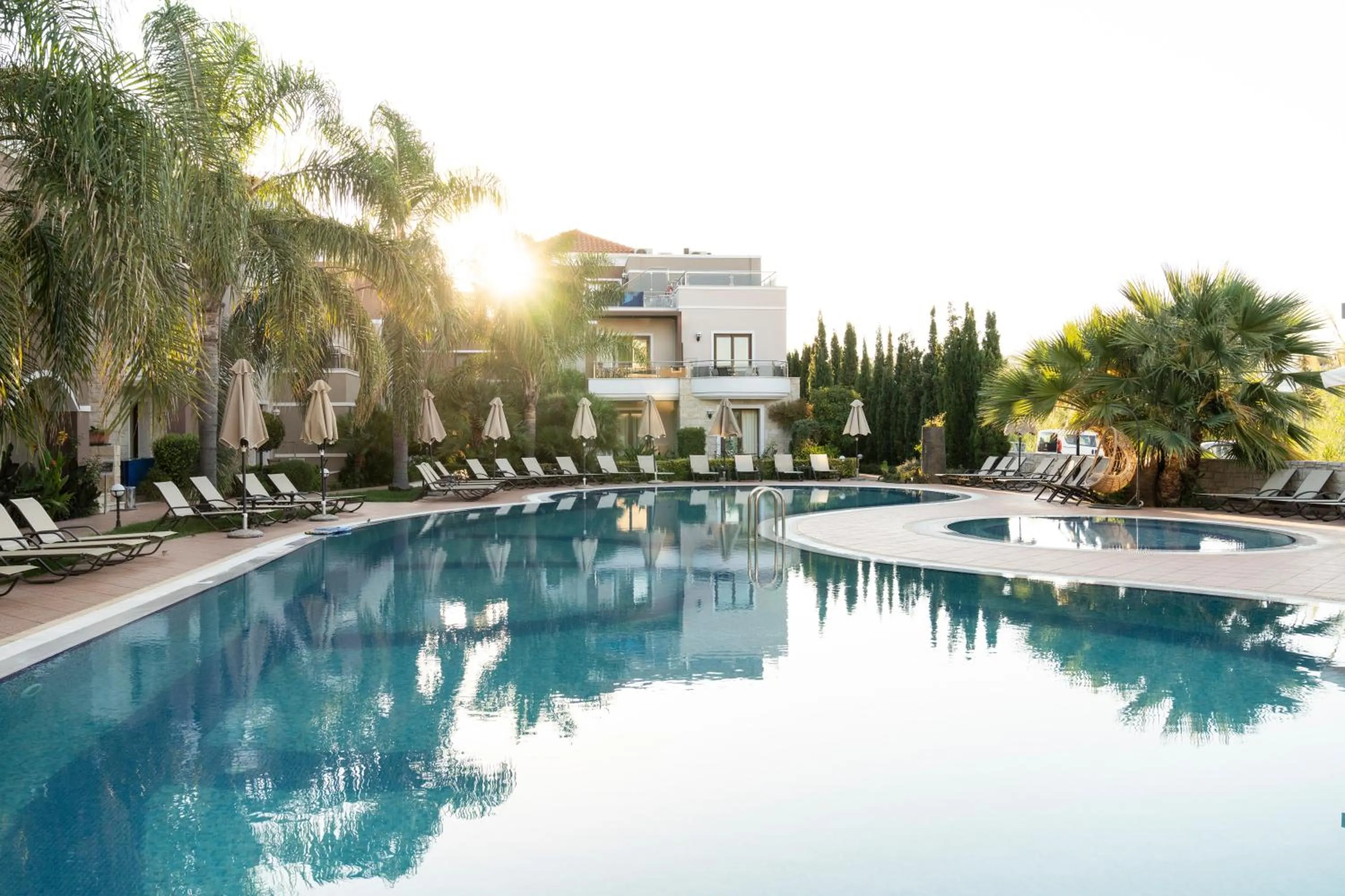 Swimming pool in Okeanis Golden Resort