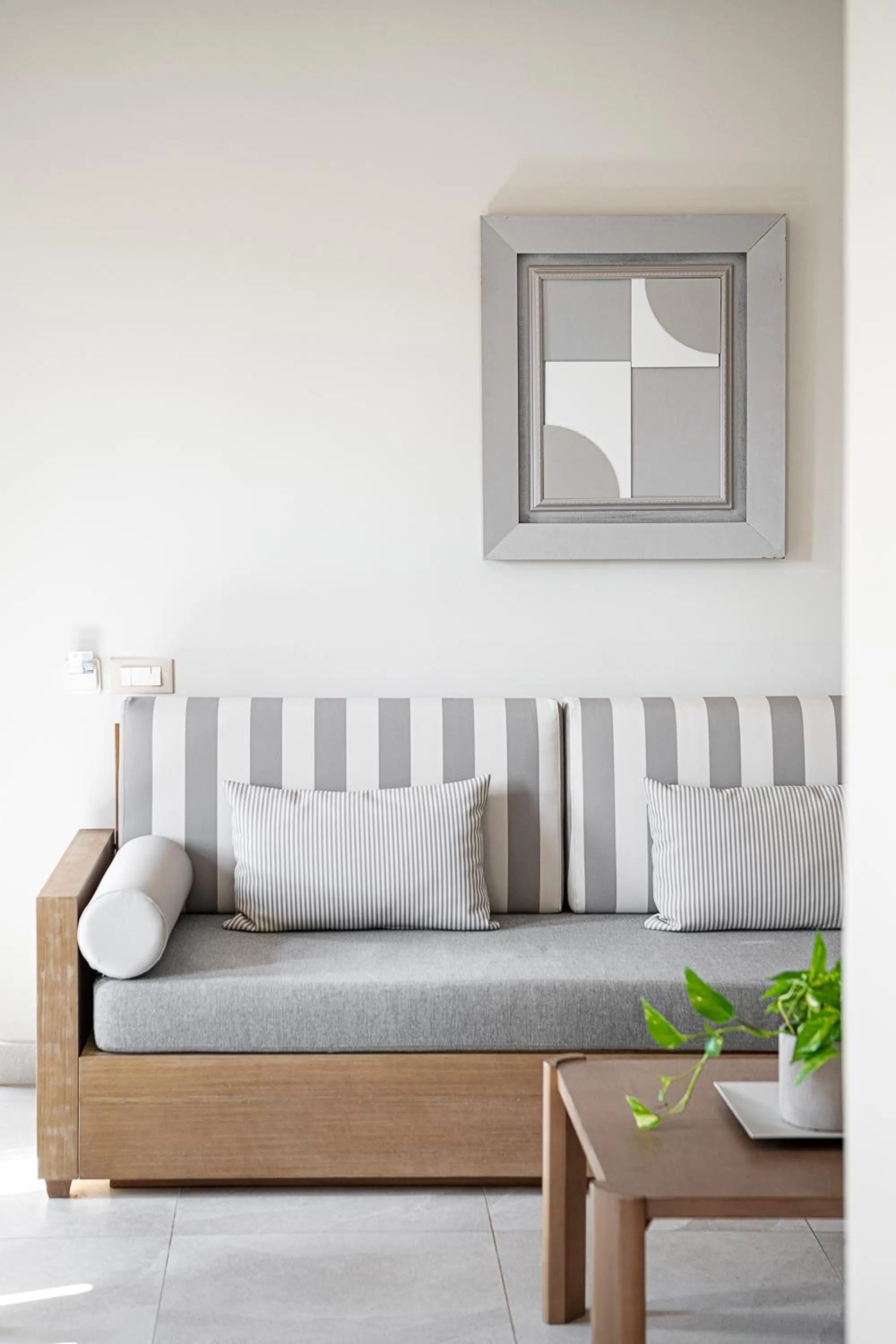 Living room in Okeanis Golden Resort