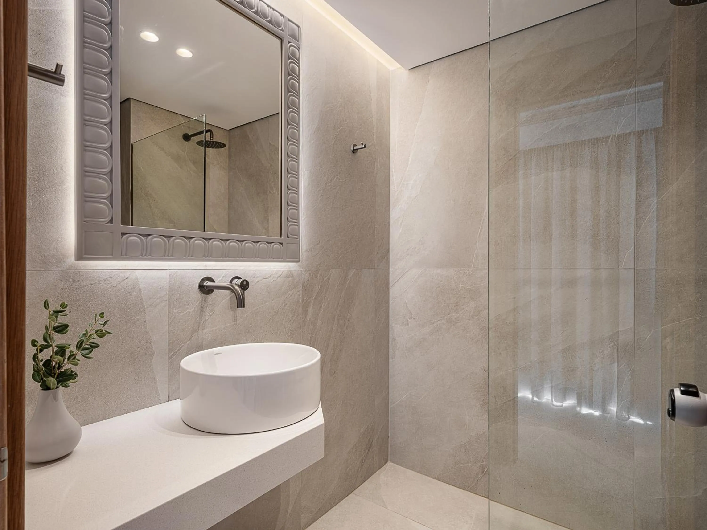 Bathroom in Okeanis Golden Resort