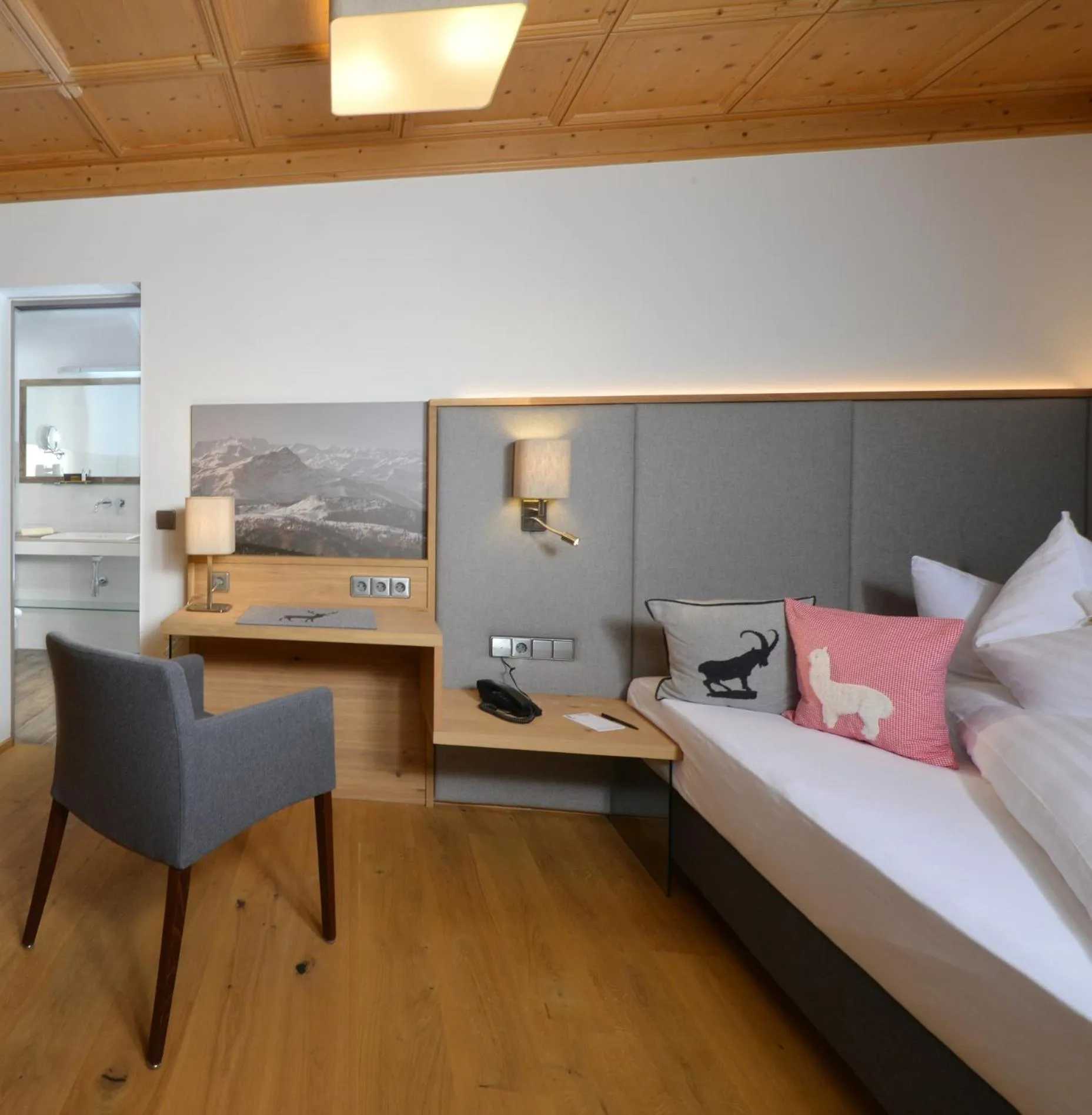 Photo of the whole room, Bed in Hotel Unterwirt